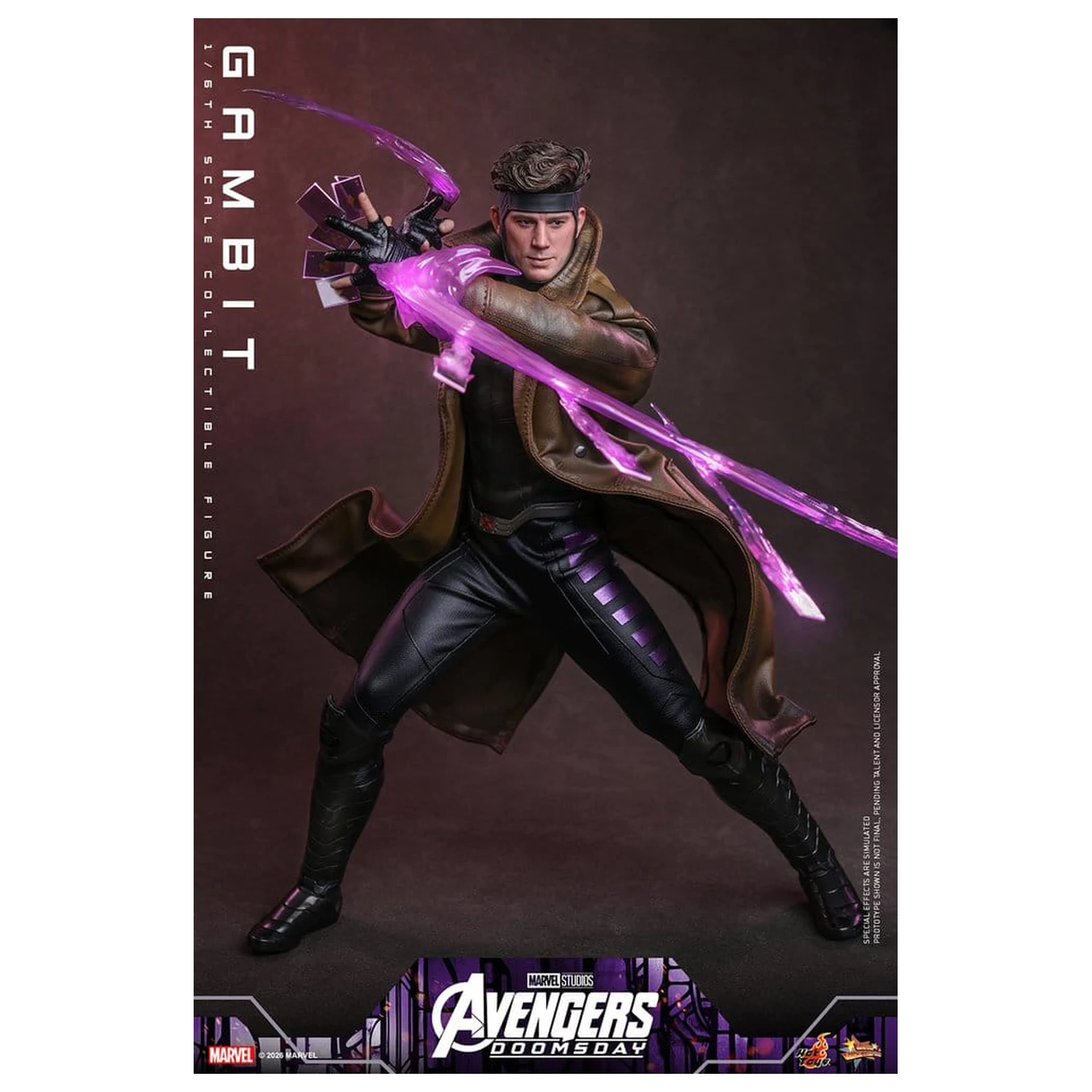 Avengers: Doomsday Movie Masterpiece figurina de acțiune 1/6 Gambit 31 cm poza produsului