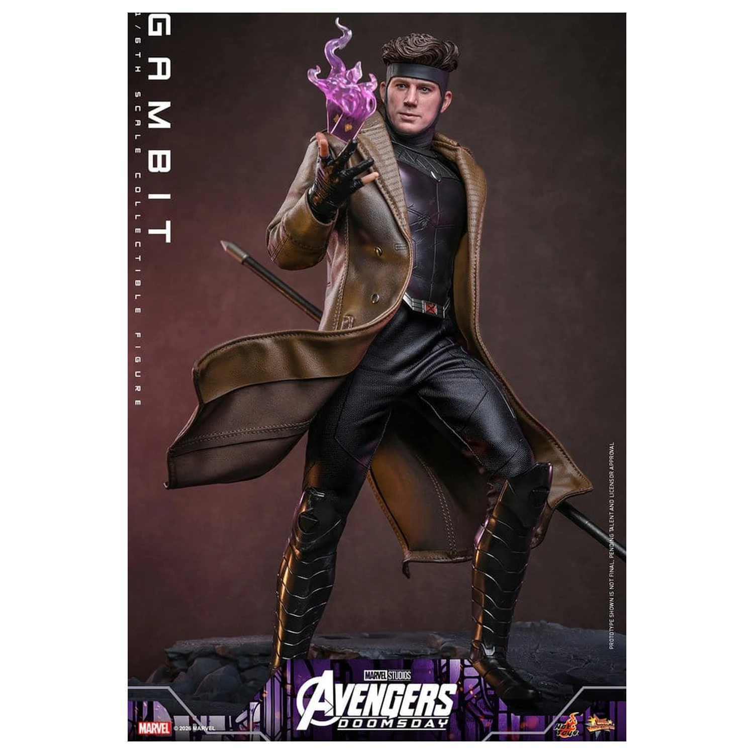 Avengers: Doomsday Movie Masterpiece figurina de acțiune 1/6 Gambit 31 cm poza produsului