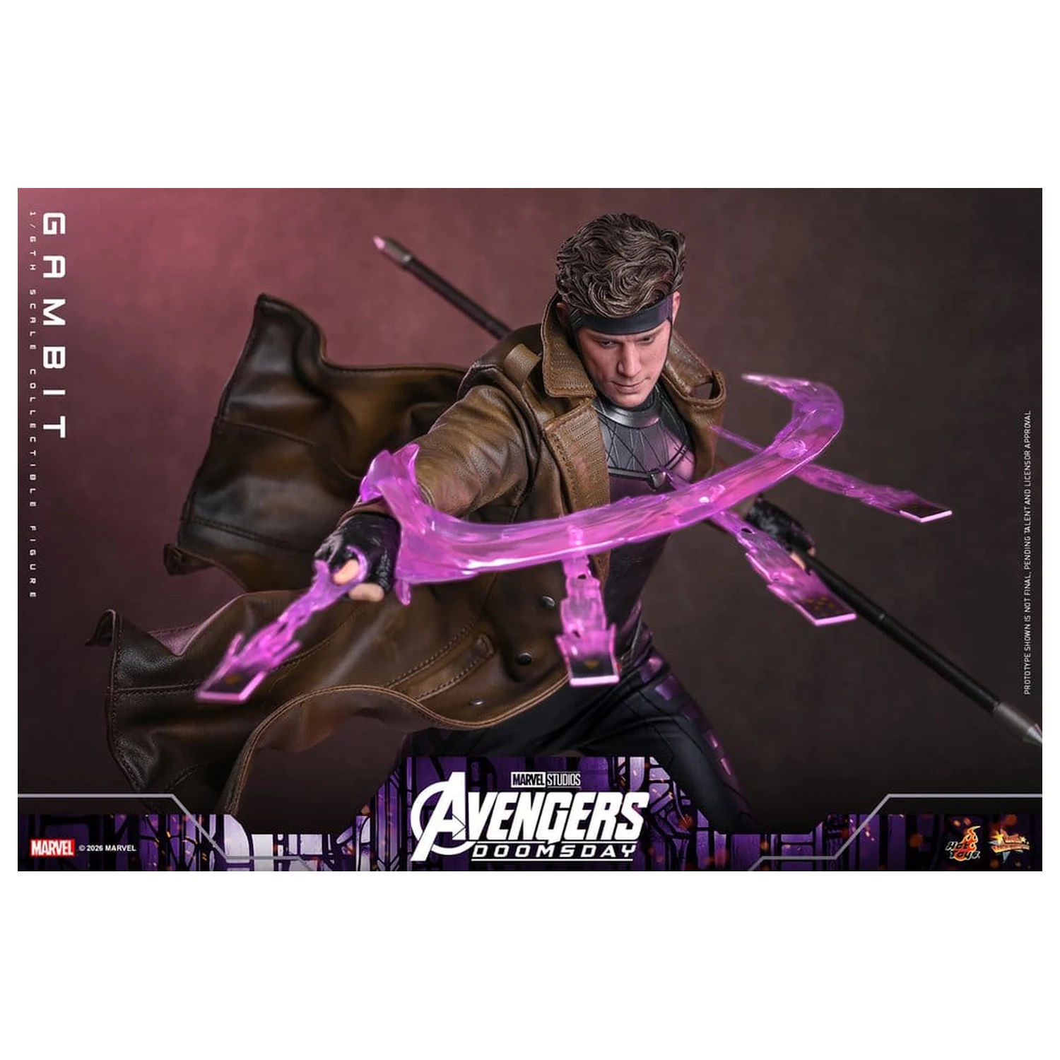 Avengers: Doomsday Movie Masterpiece figurina de acțiune 1/6 Gambit 31 cm poza produsului
