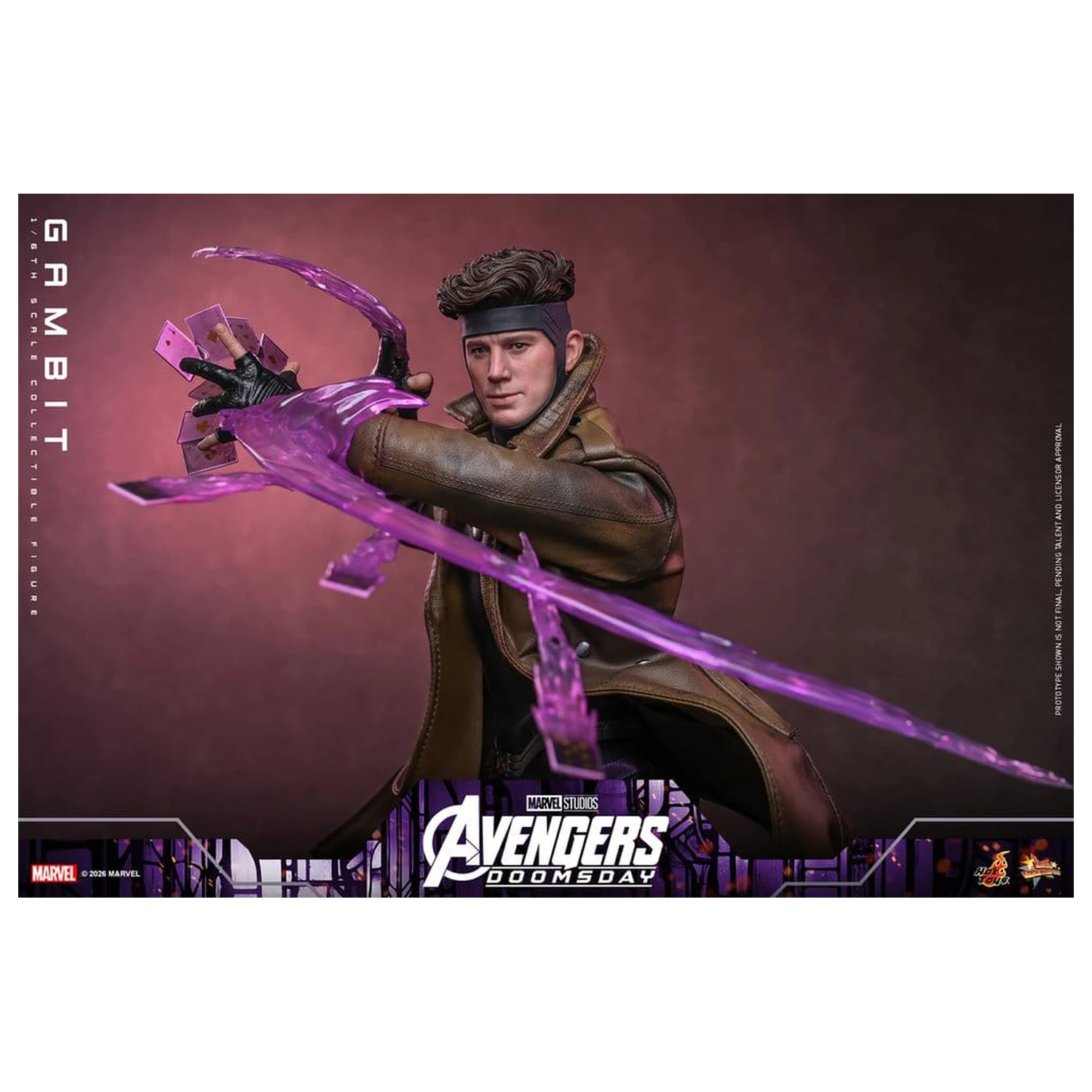 Avengers: Doomsday Movie Masterpiece figurina de acțiune 1/6 Gambit 31 cm poza produsului