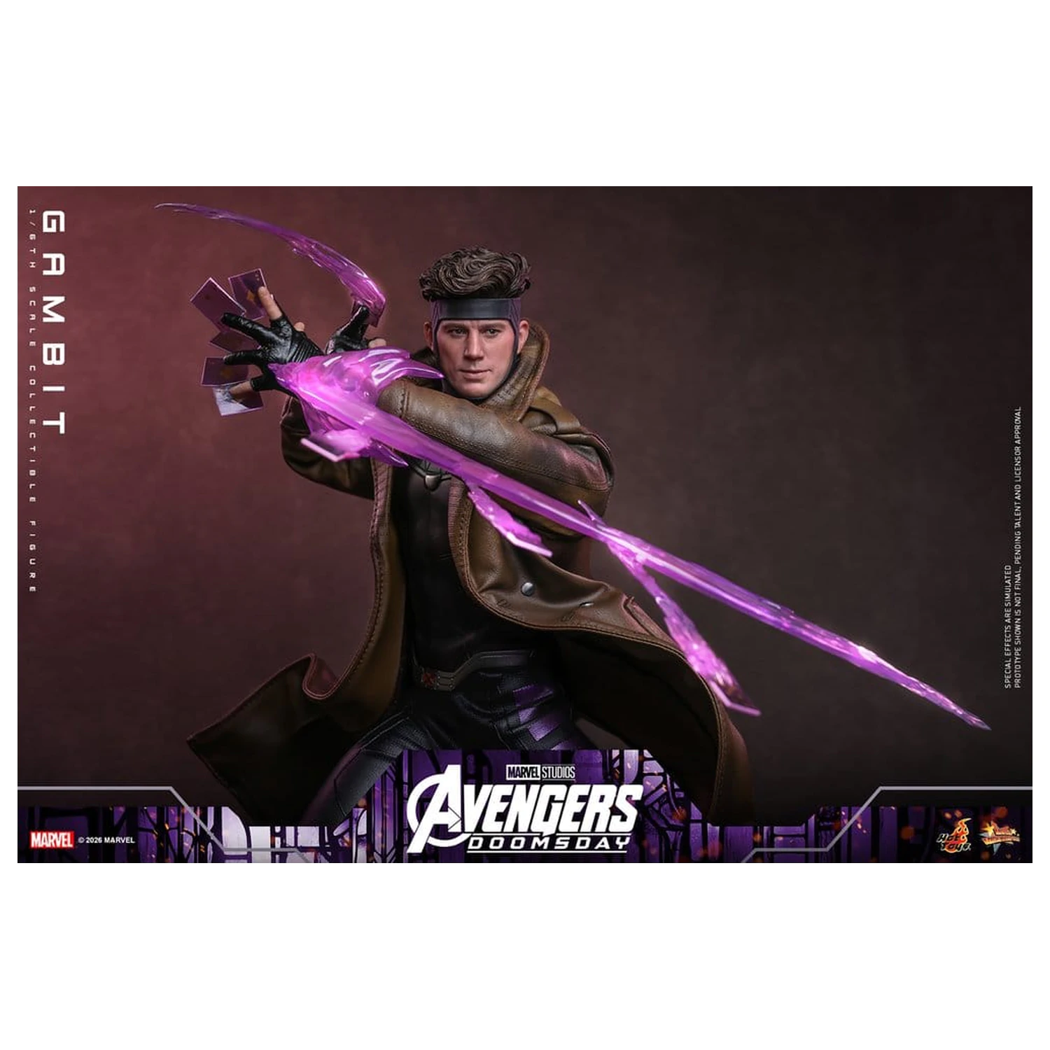 Avengers: Doomsday Movie Masterpiece figurina de acțiune 1/6 Gambit 31 cm poza produsului