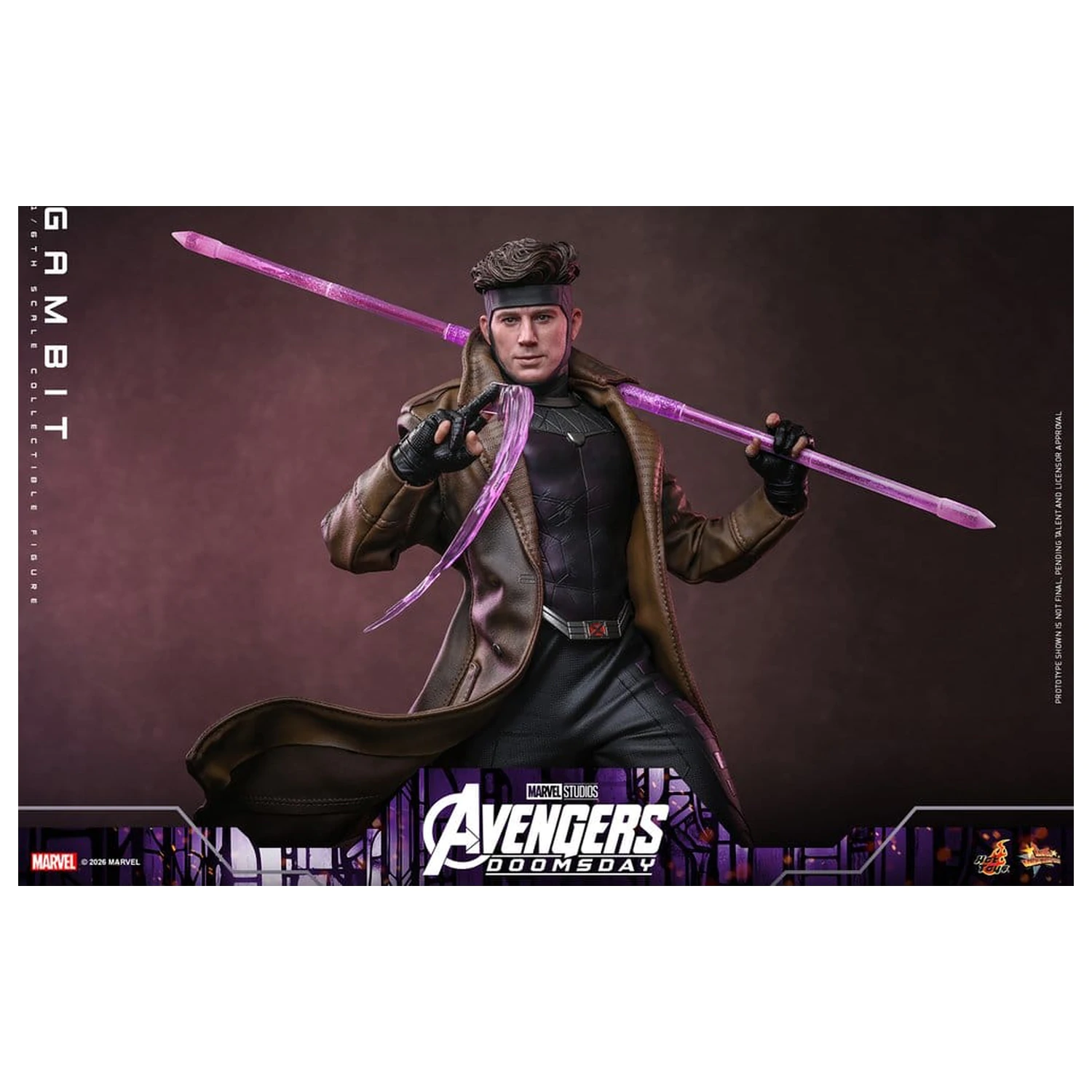 Avengers: Doomsday Movie Masterpiece figurina de acțiune 1/6 Gambit 31 cm poza produsului