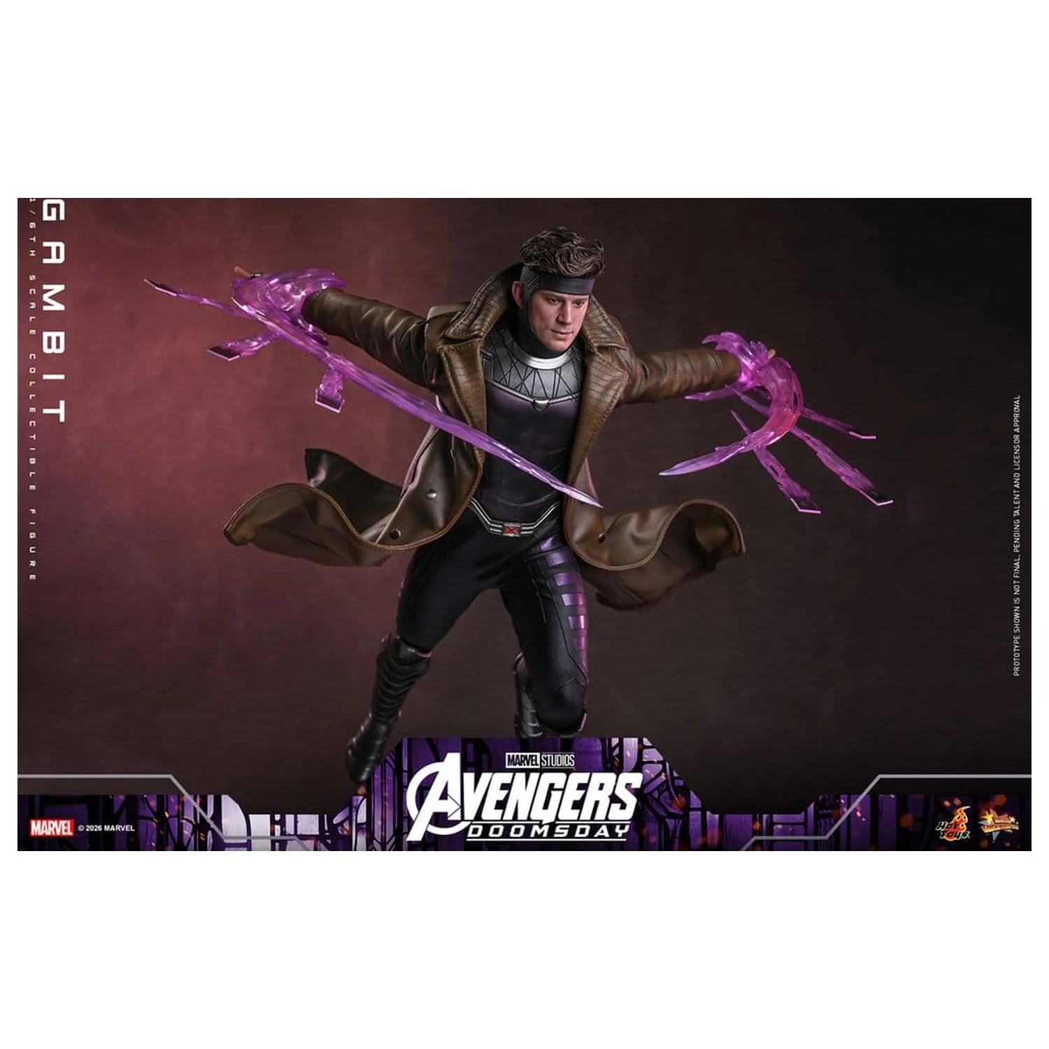 Avengers: Doomsday Movie Masterpiece figurina de acțiune 1/6 Gambit 31 cm poza produsului