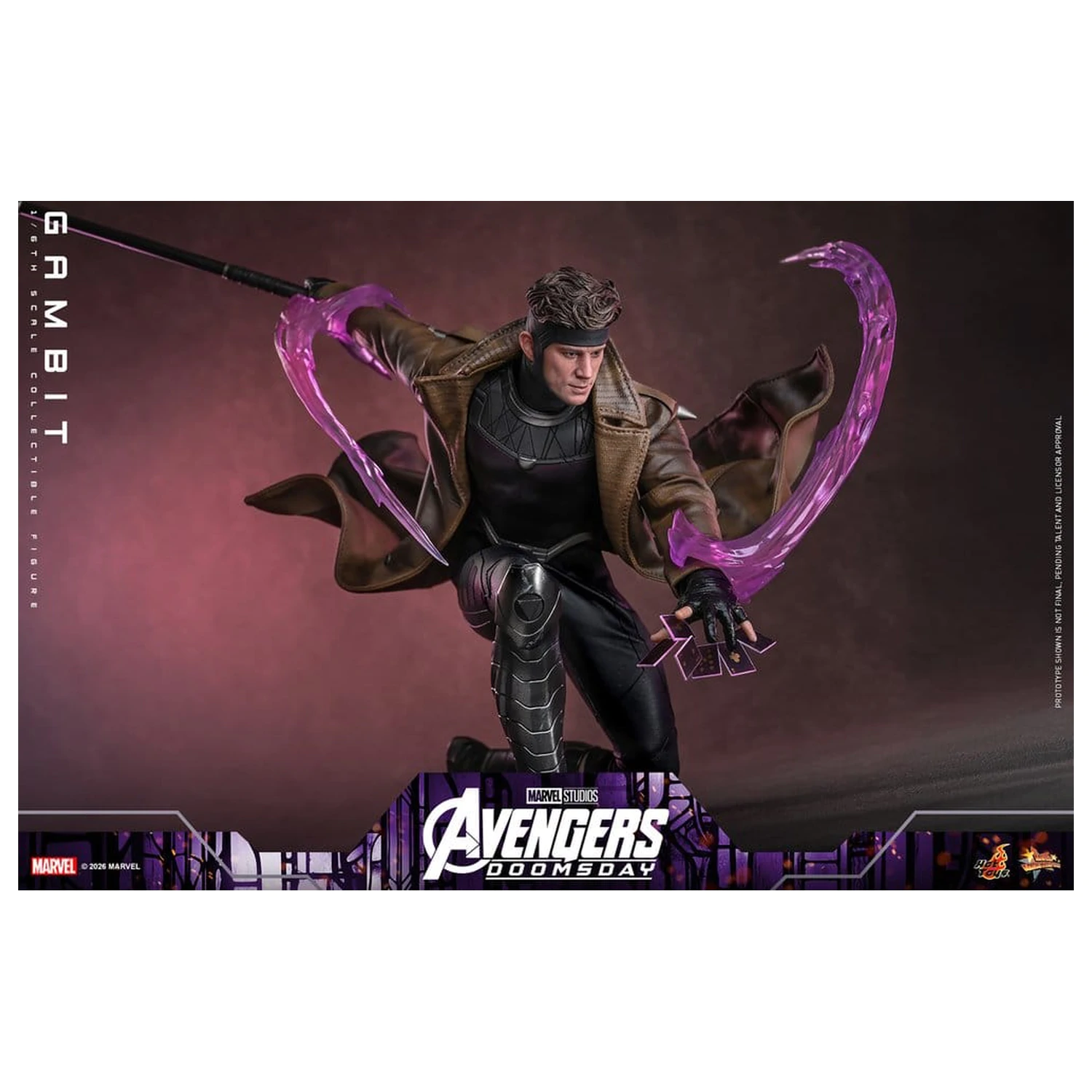 Avengers: Doomsday Movie Masterpiece figurina de acțiune 1/6 Gambit 31 cm poza produsului