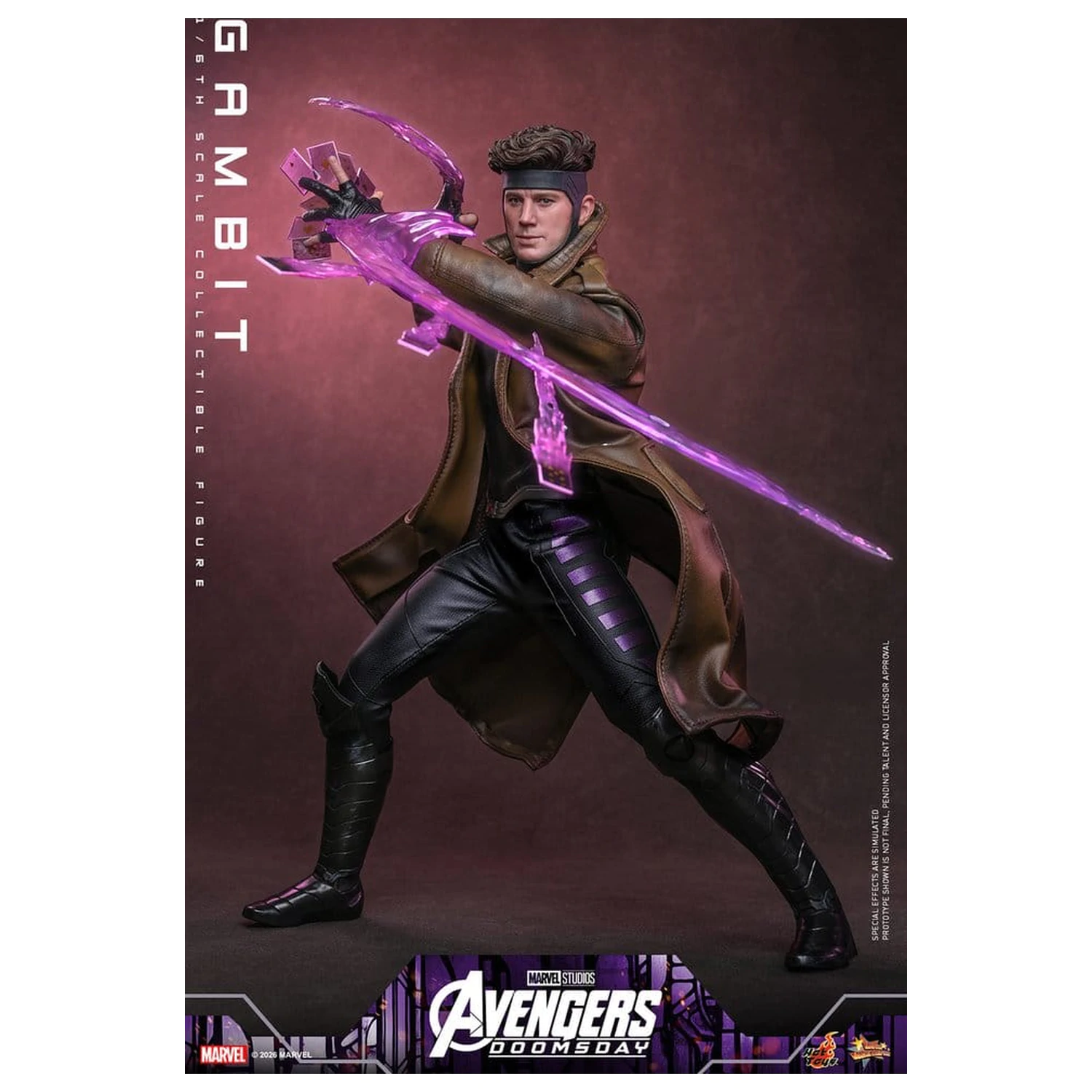 Avengers: Doomsday Movie Masterpiece figurina de acțiune 1/6 Gambit 31 cm poza produsului