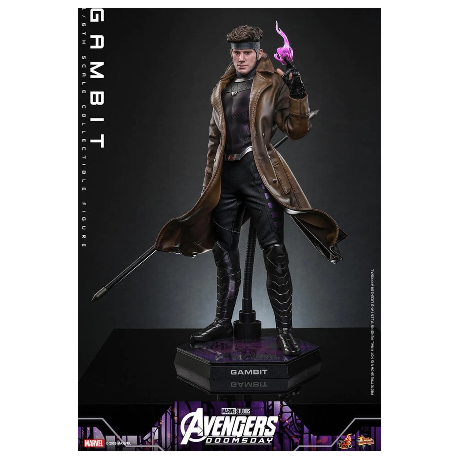 Avengers: Doomsday Movie Masterpiece figurina de acțiune 1/6 Gambit 31 cm poza produsului