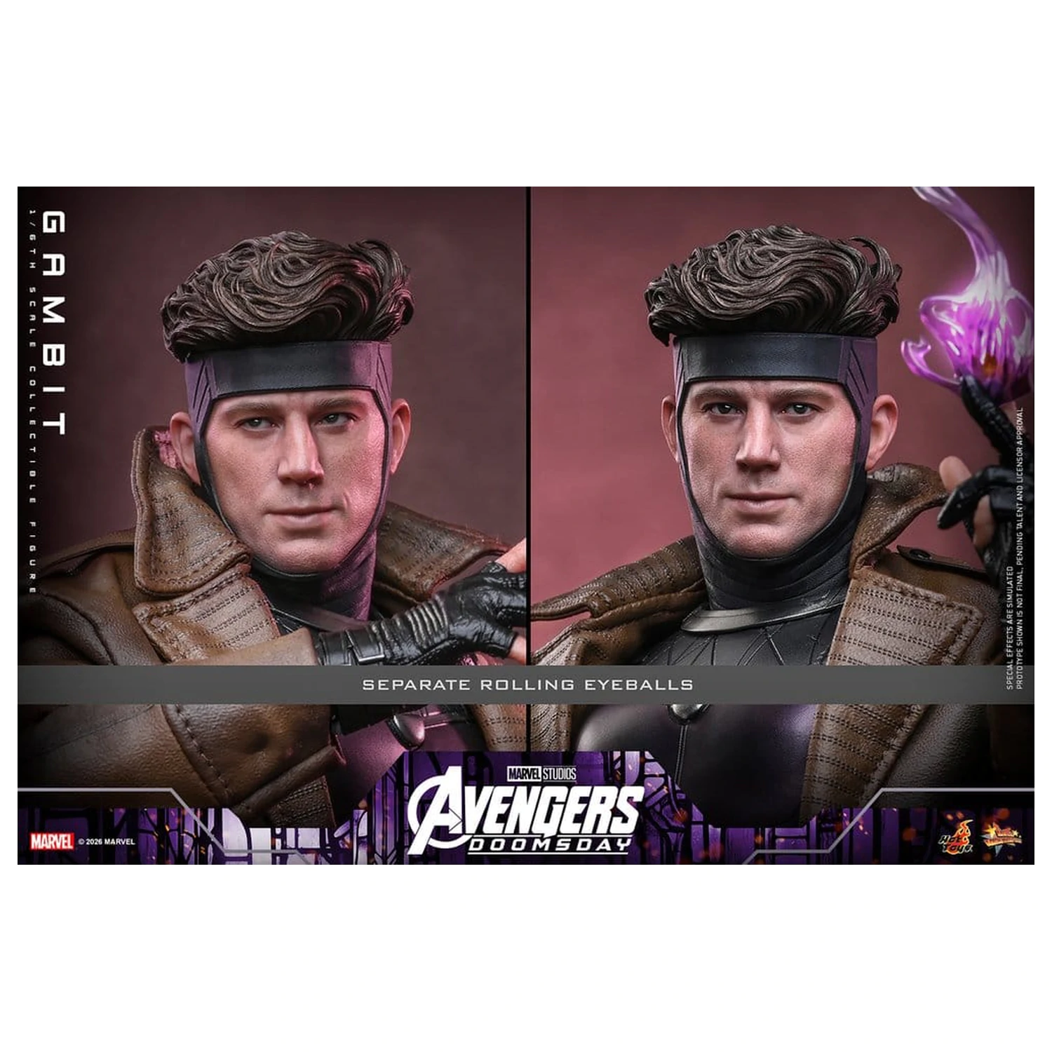 Avengers: Doomsday Movie Masterpiece figurina de acțiune 1/6 Gambit 31 cm poza produsului