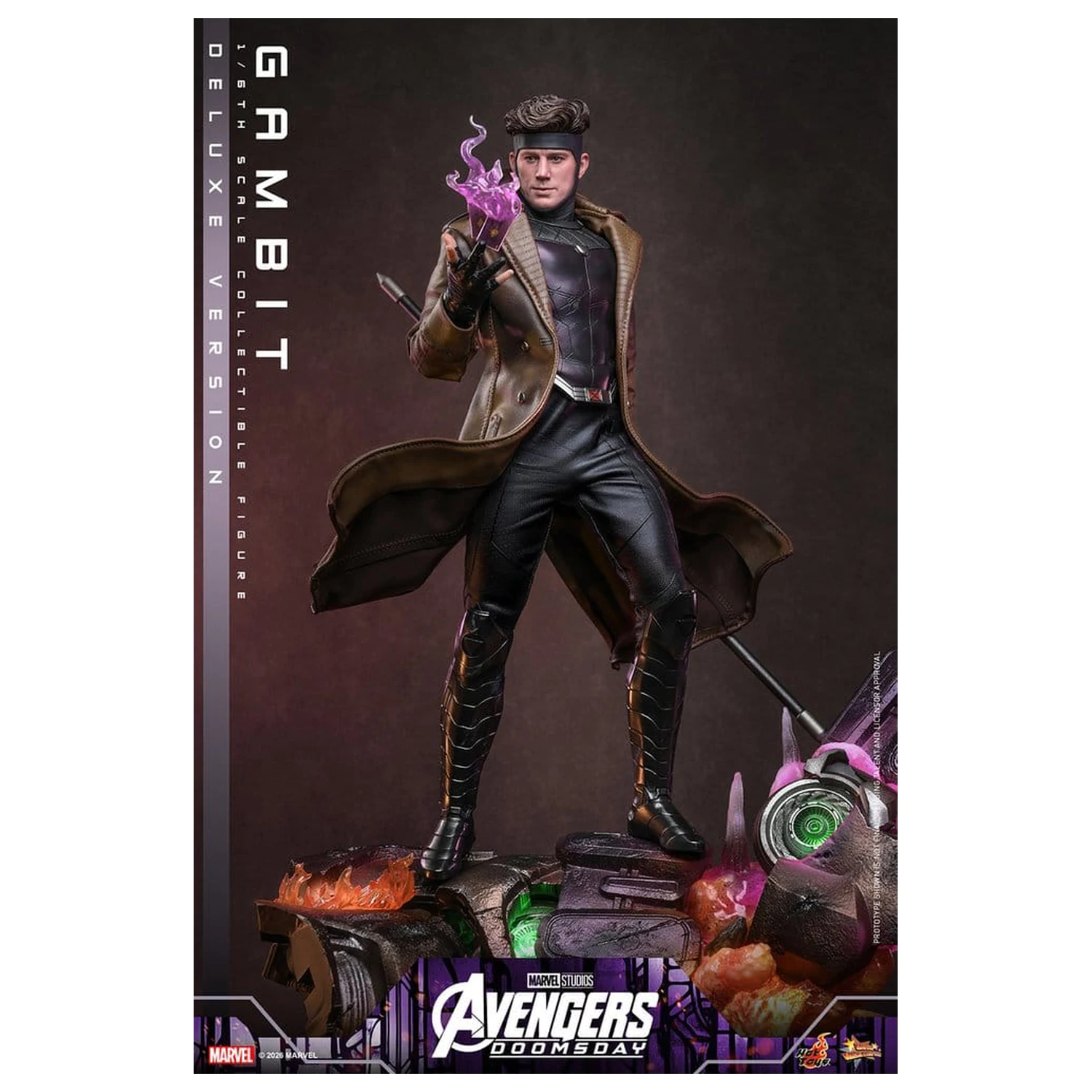 Avengers: Doomsday Movie Masterpiece figurina de actiune 1/6 Gambit (Deluxe Version) 31 cm poza produsului