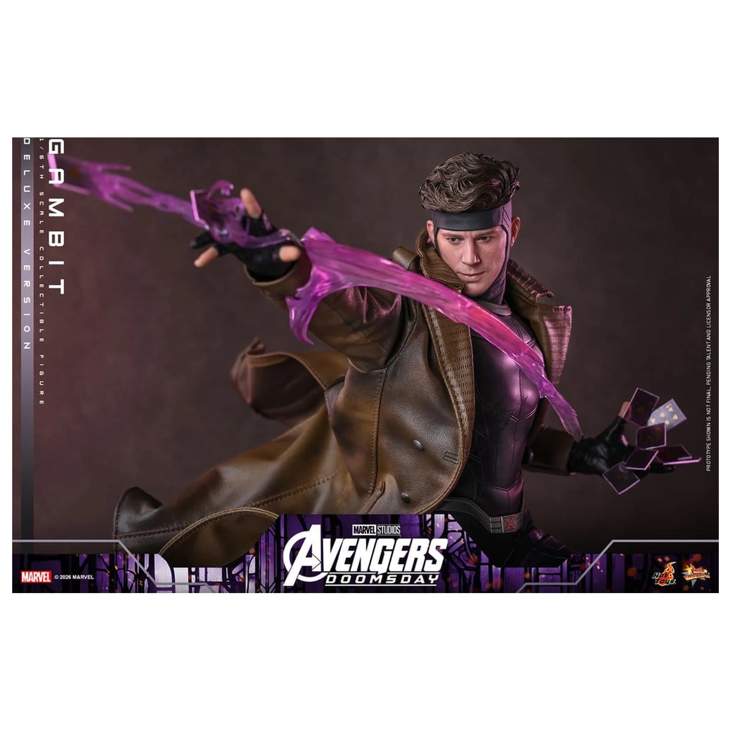 Avengers: Doomsday Movie Masterpiece figurina de actiune 1/6 Gambit (Deluxe Version) 31 cm poza produsului