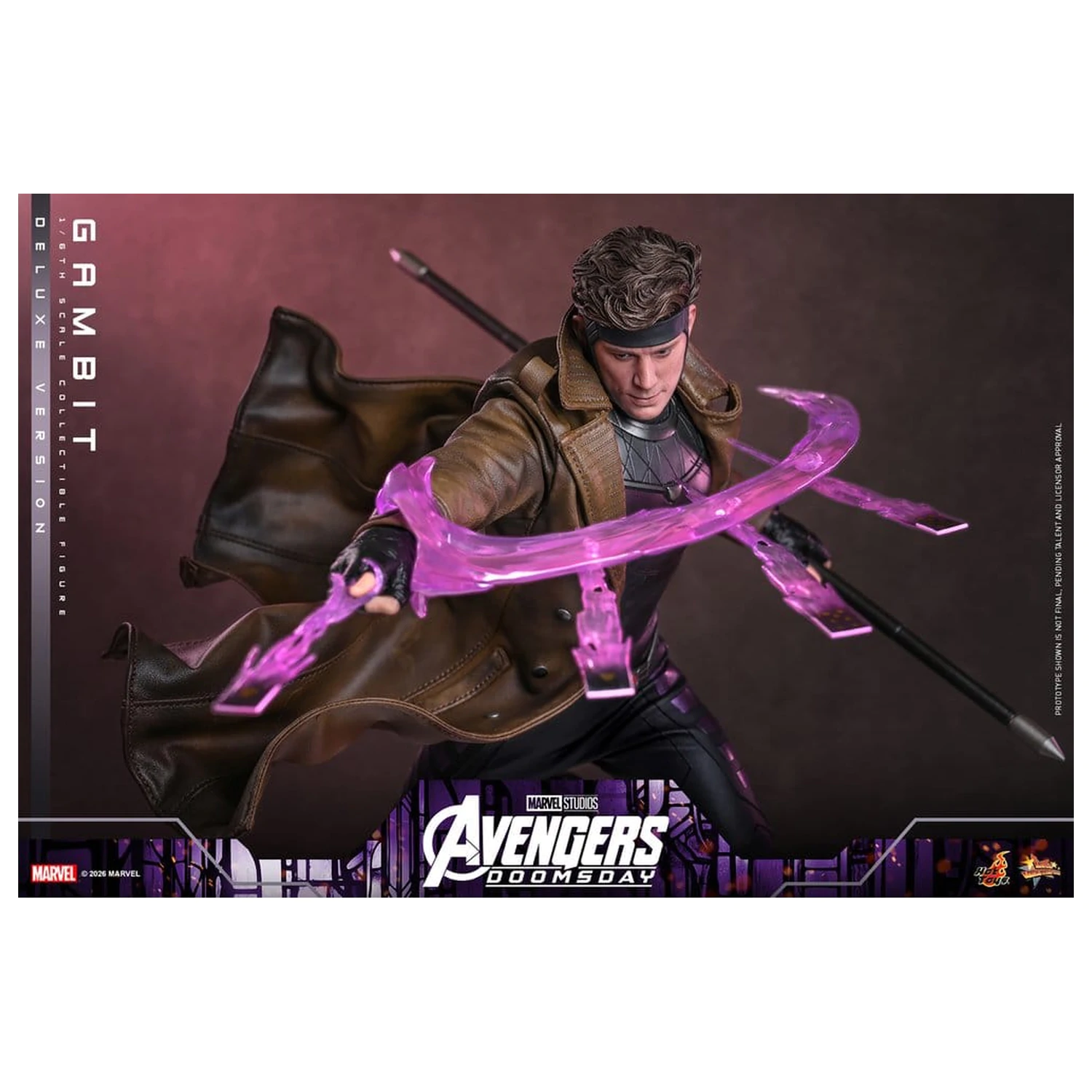 Avengers: Doomsday Movie Masterpiece figurina de actiune 1/6 Gambit (Deluxe Version) 31 cm poza produsului
