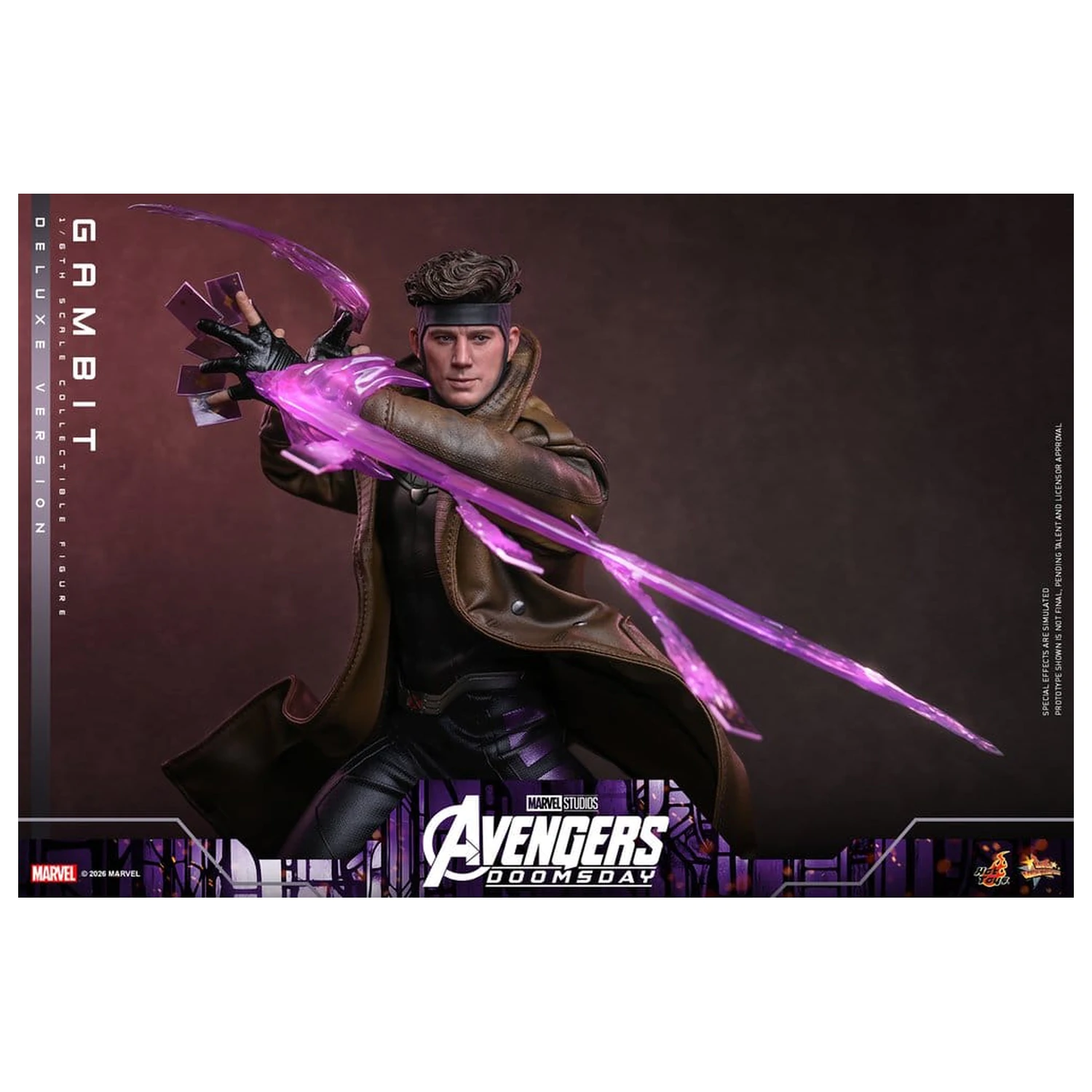 Avengers: Doomsday Movie Masterpiece figurina de actiune 1/6 Gambit (Deluxe Version) 31 cm poza produsului