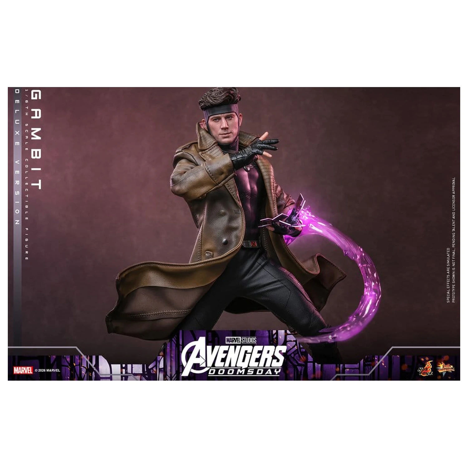 Avengers: Doomsday Movie Masterpiece figurina de actiune 1/6 Gambit (Deluxe Version) 31 cm poza produsului