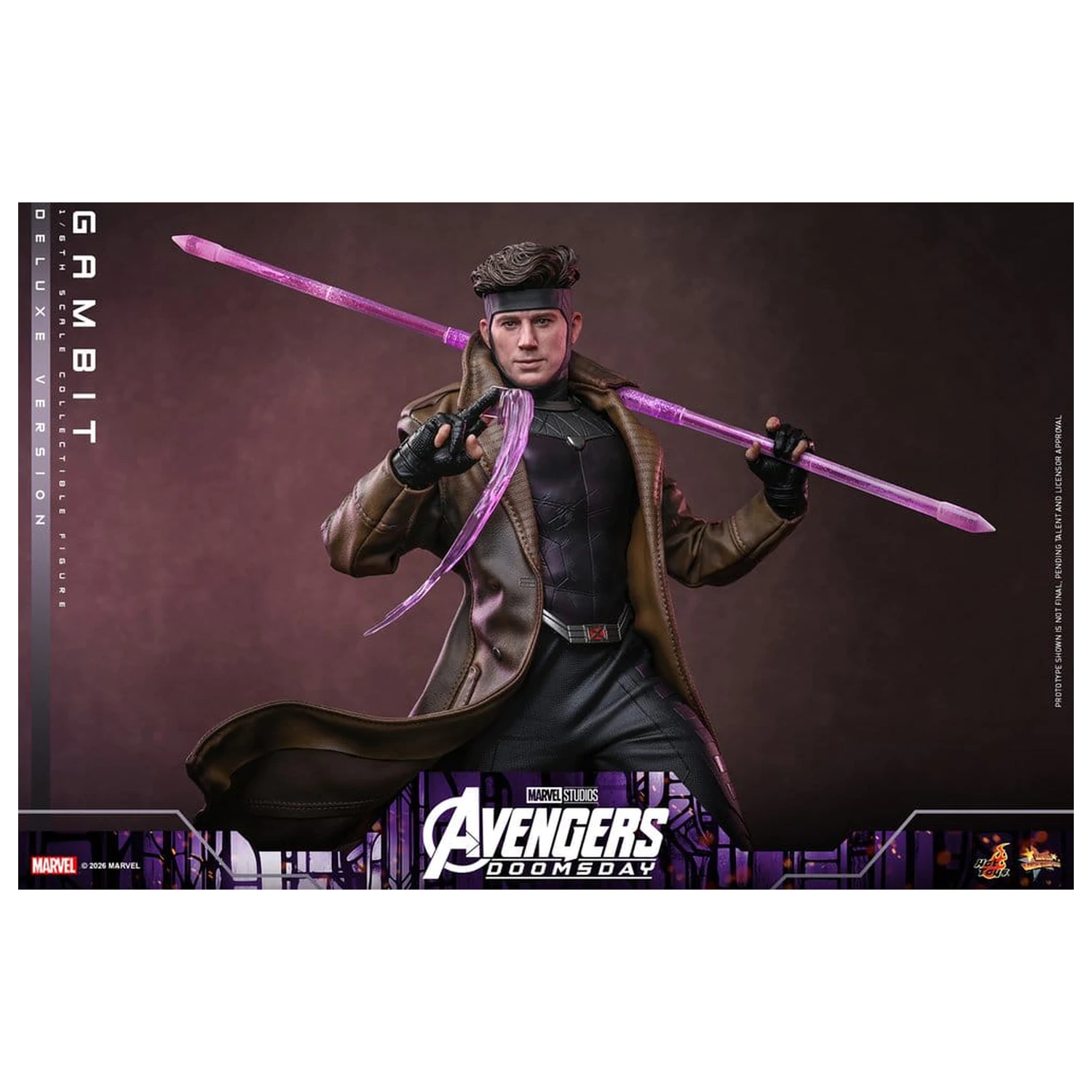 Avengers: Doomsday Movie Masterpiece figurina de actiune 1/6 Gambit (Deluxe Version) 31 cm poza produsului