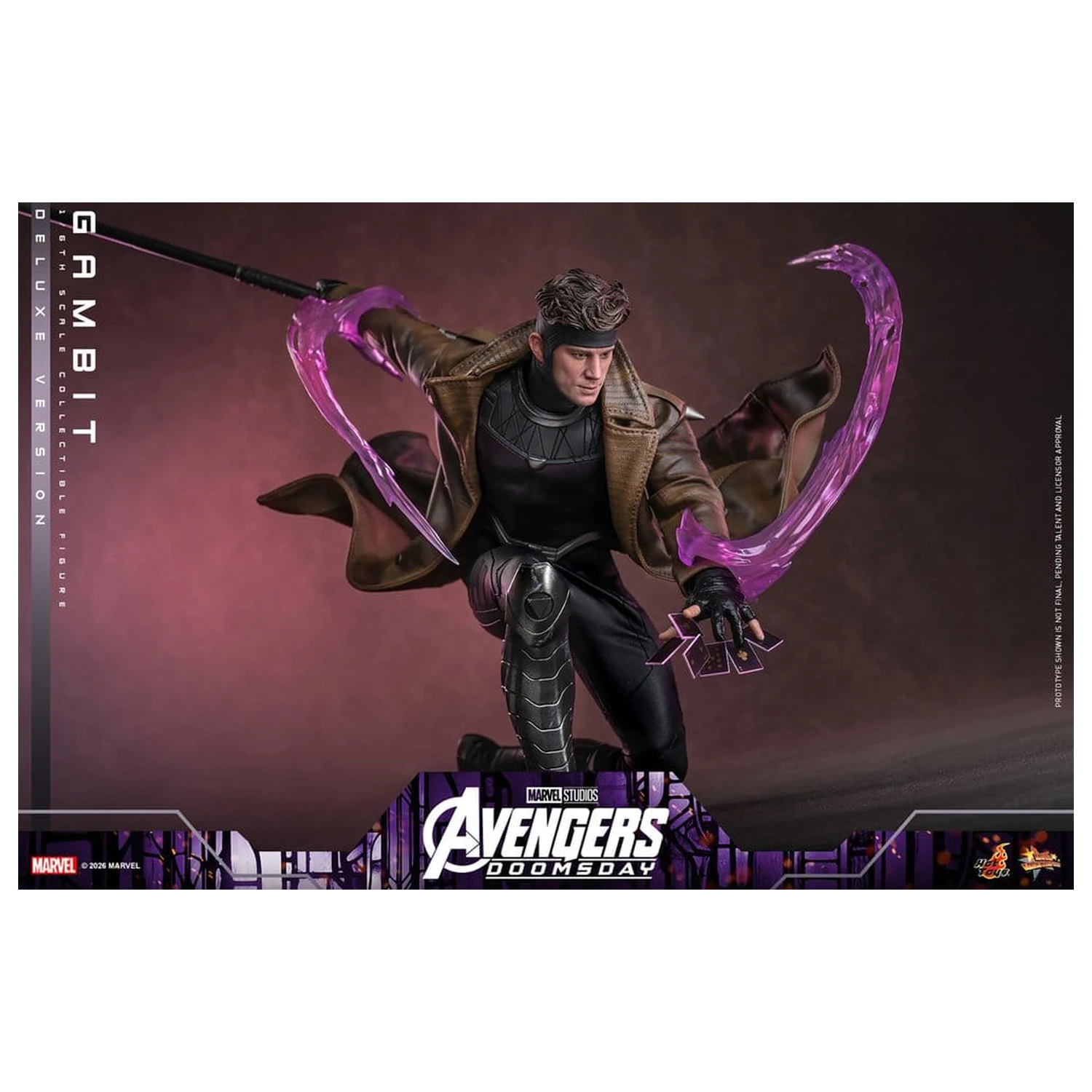 Avengers: Doomsday Movie Masterpiece figurina de actiune 1/6 Gambit (Deluxe Version) 31 cm poza produsului