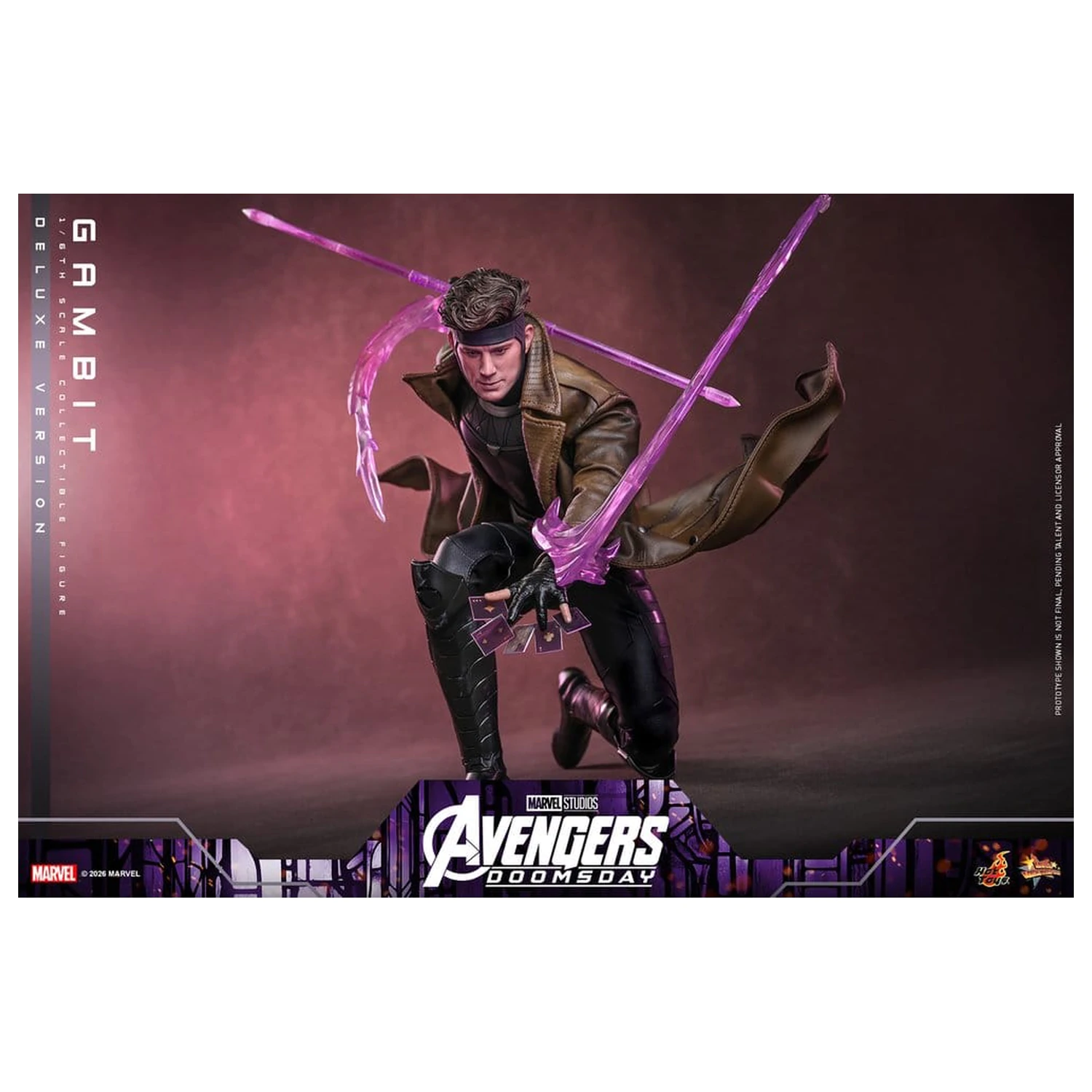 Avengers: Doomsday Movie Masterpiece figurina de actiune 1/6 Gambit (Deluxe Version) 31 cm poza produsului