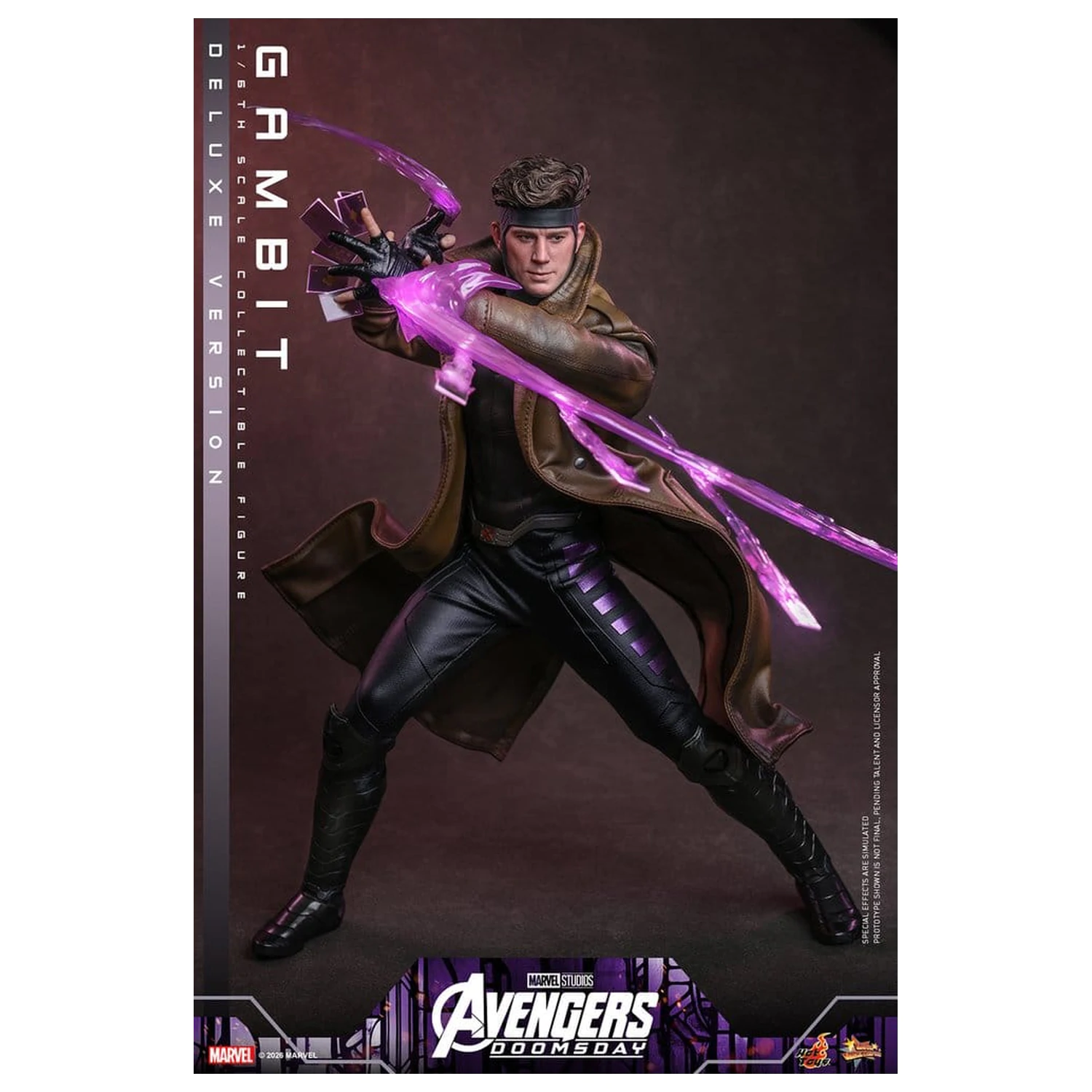 Avengers: Doomsday Movie Masterpiece figurina de actiune 1/6 Gambit (Deluxe Version) 31 cm poza produsului