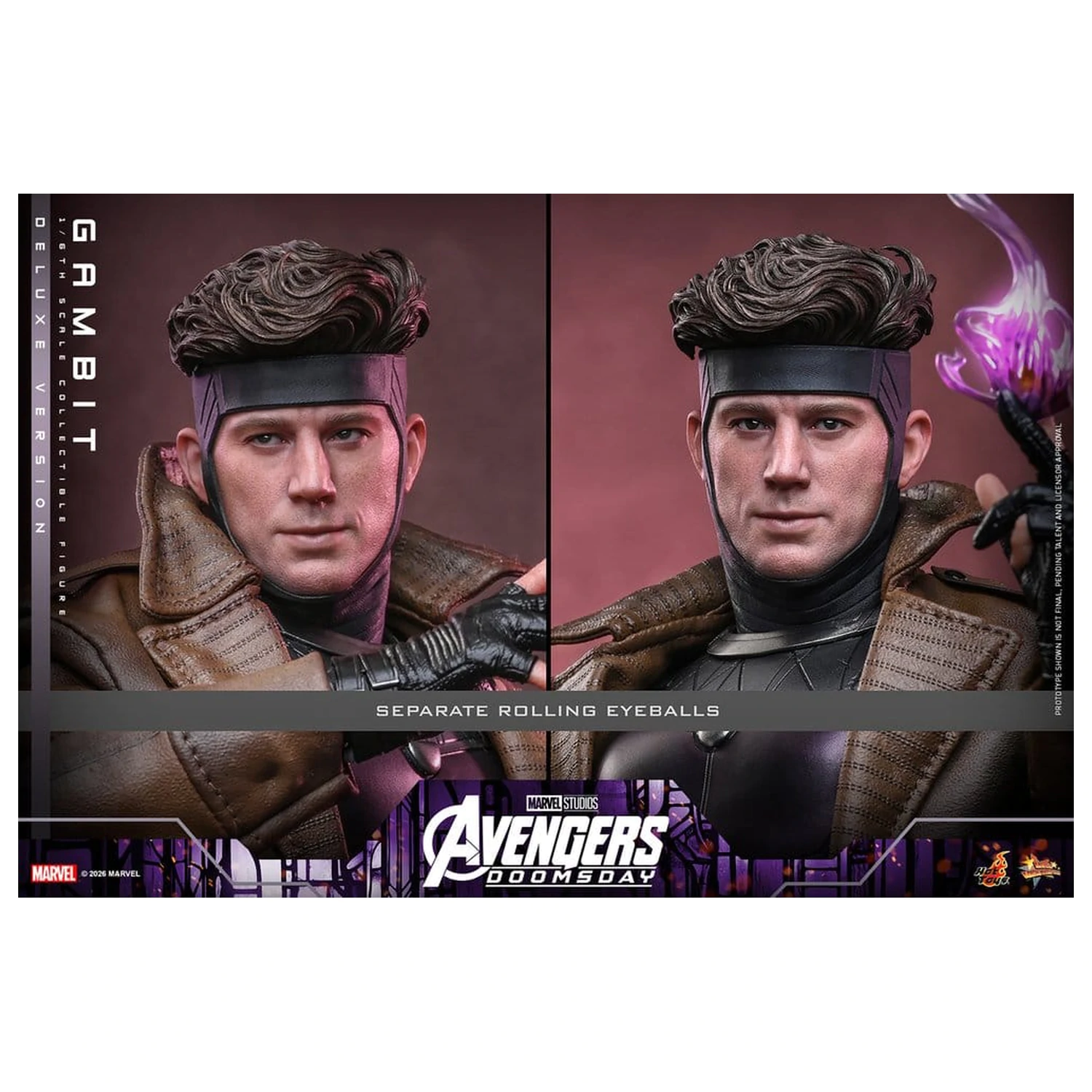 Avengers: Doomsday Movie Masterpiece figurina de actiune 1/6 Gambit (Deluxe Version) 31 cm poza produsului