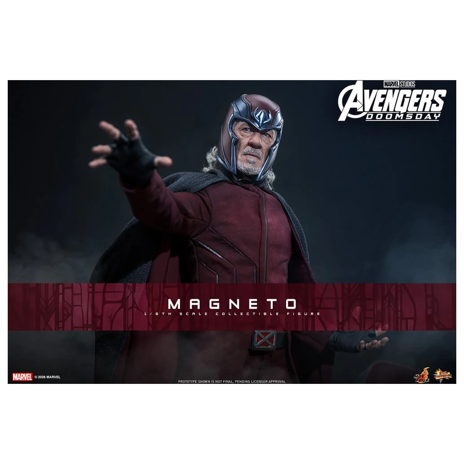 Avengers: Doomsday Movie Masterpiece figurina de actiune 1/6 Magneto 30 cm poza produsului