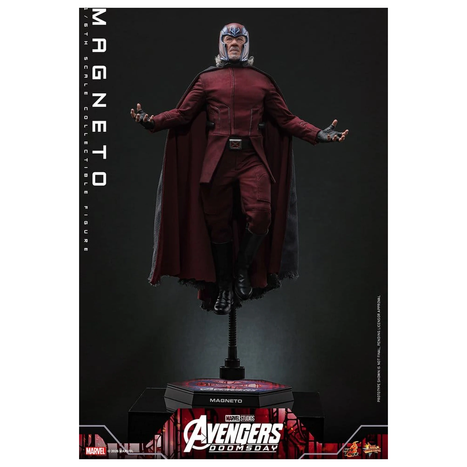Avengers: Doomsday Movie Masterpiece figurina de actiune 1/6 Magneto 30 cm poza produsului