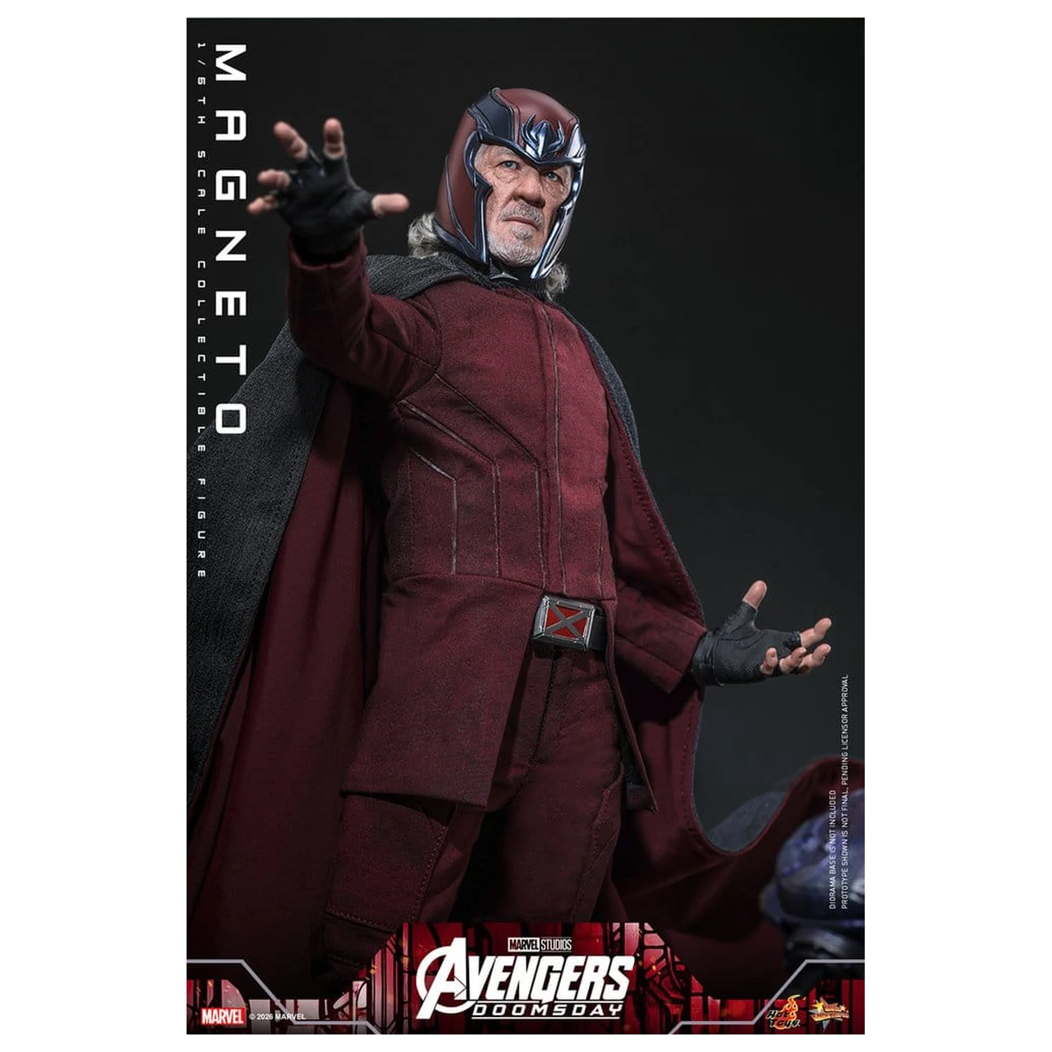 Avengers: Doomsday Movie Masterpiece figurina de actiune 1/6 Magneto 30 cm poza produsului