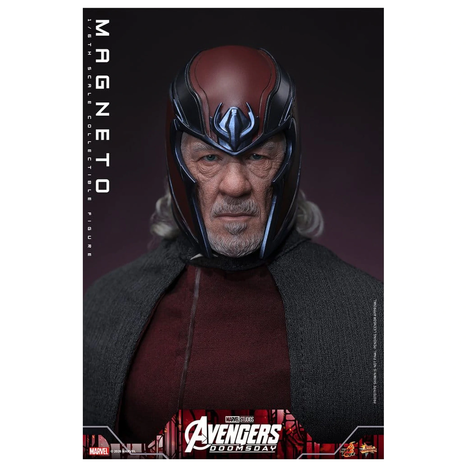 Avengers: Doomsday Movie Masterpiece figurina de actiune 1/6 Magneto 30 cm poza produsului