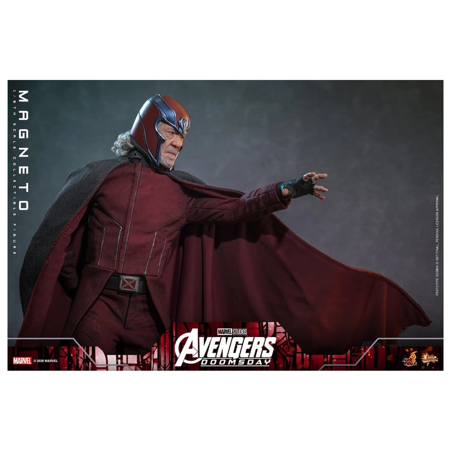 Avengers: Doomsday Movie Masterpiece figurina de actiune 1/6 Magneto 30 cm poza produsului