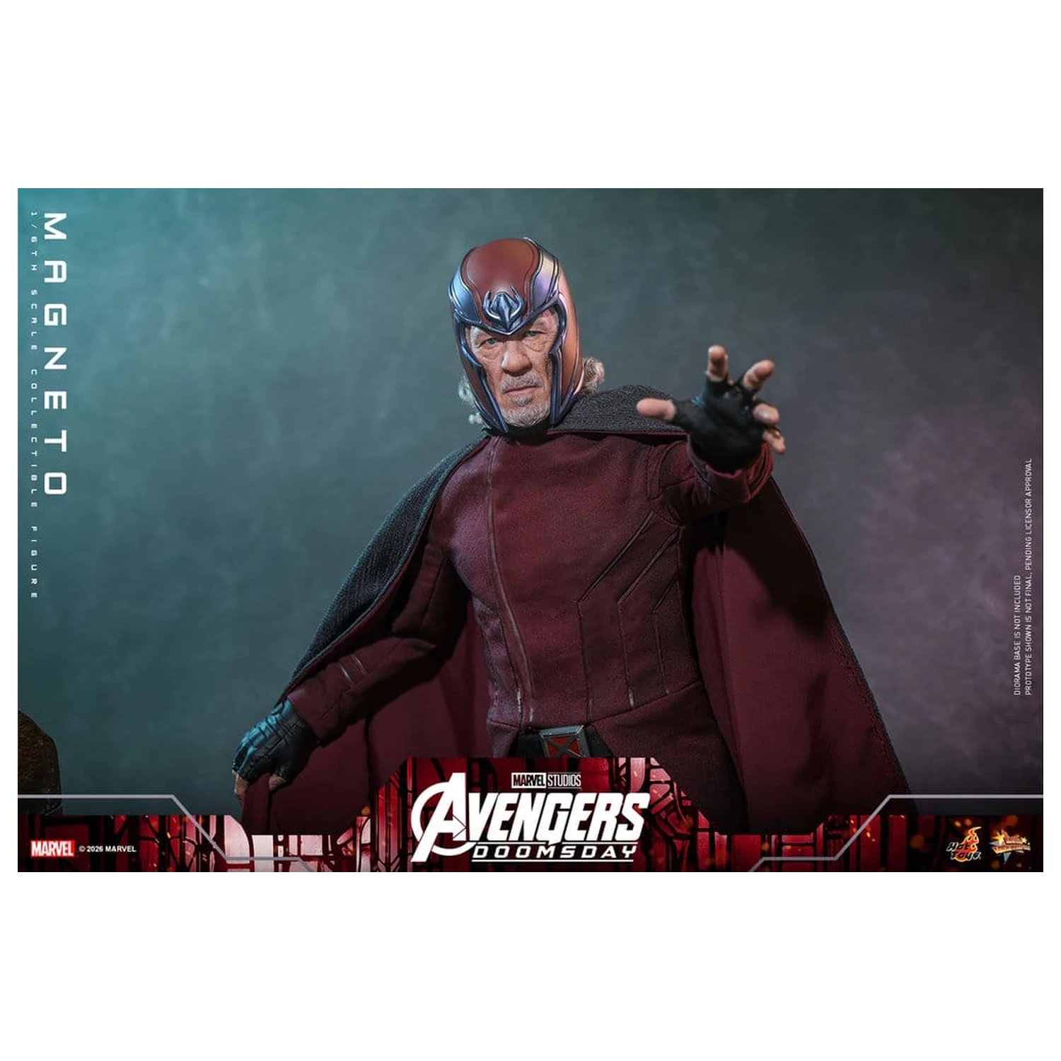 Avengers: Doomsday Movie Masterpiece figurina de actiune 1/6 Magneto 30 cm poza produsului