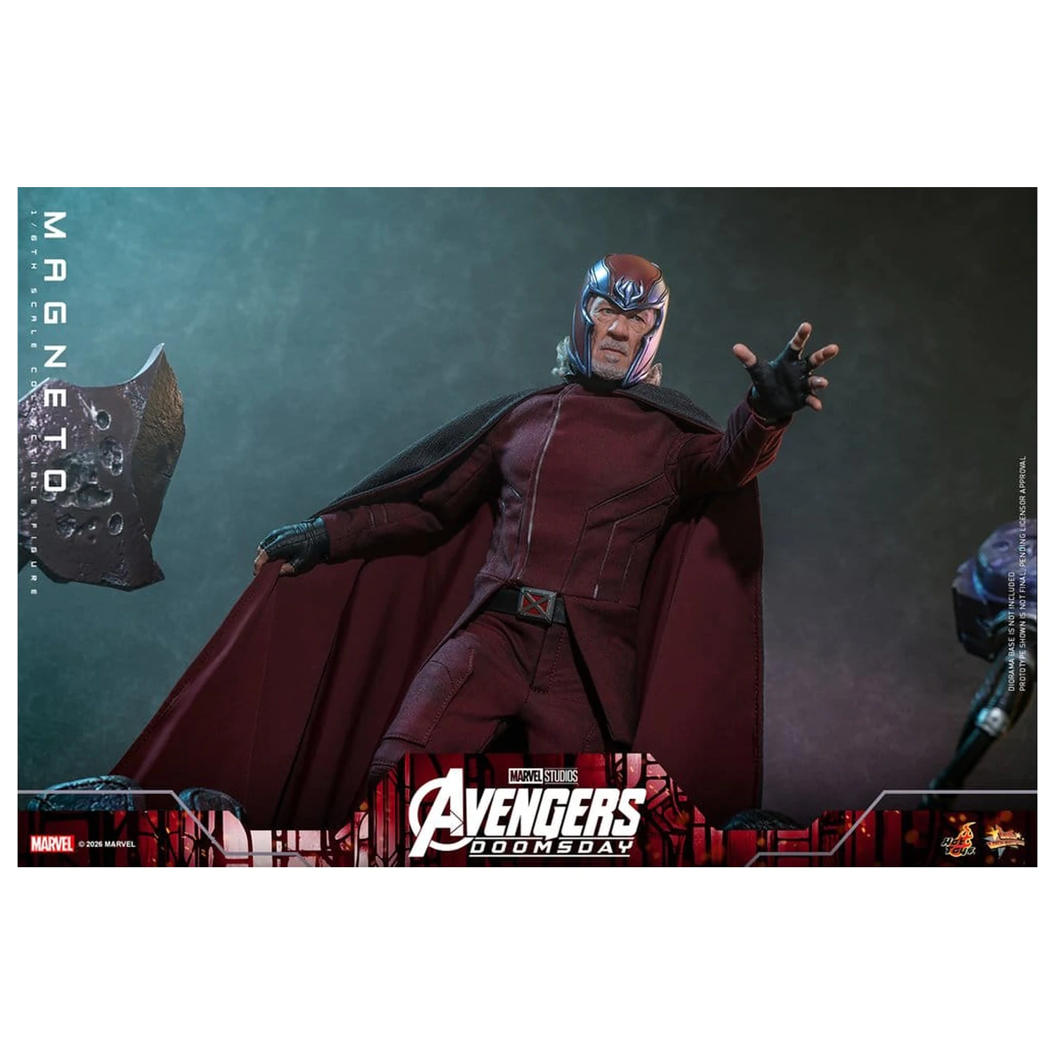Avengers: Doomsday Movie Masterpiece figurina de actiune 1/6 Magneto 30 cm poza produsului