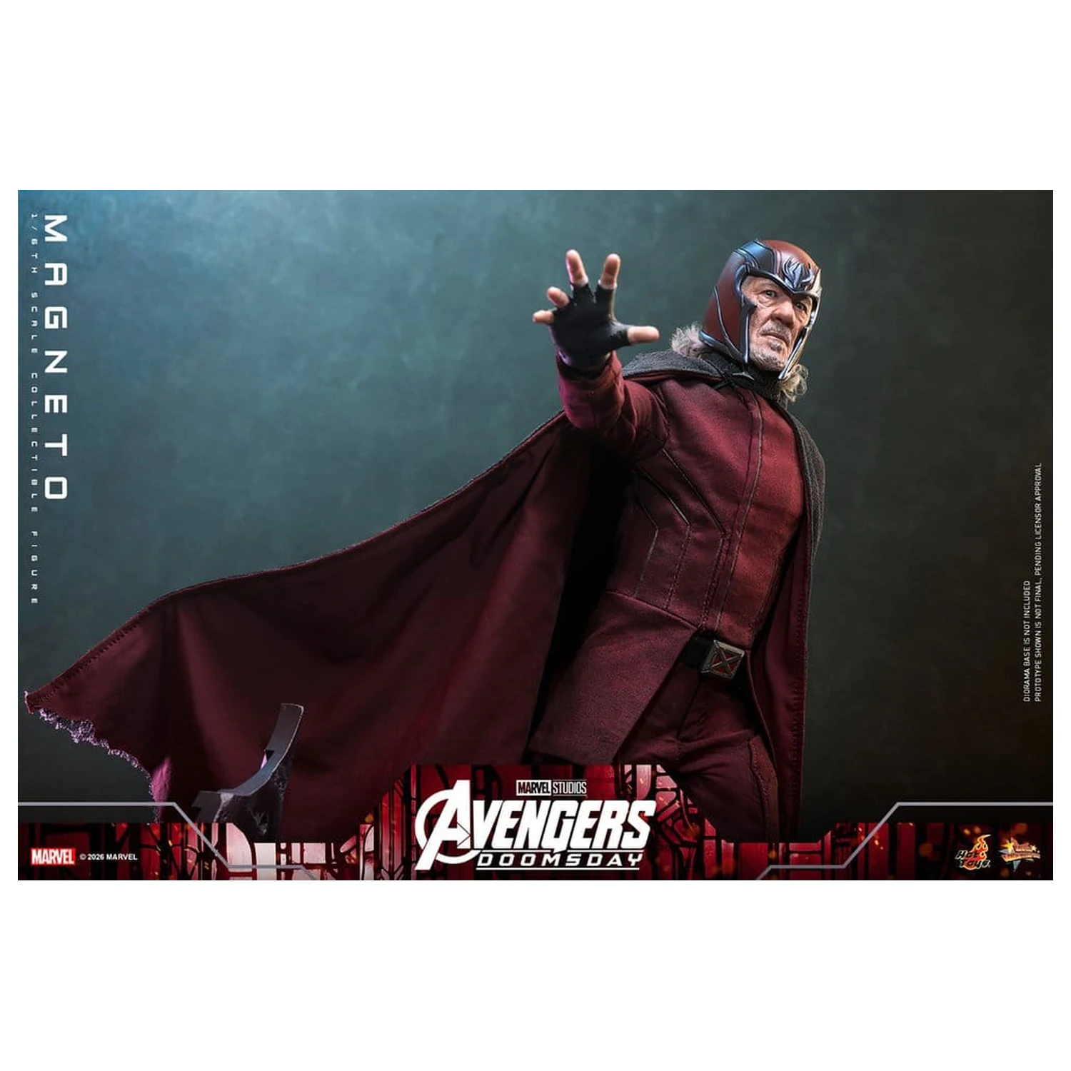 Avengers: Doomsday Movie Masterpiece figurina de actiune 1/6 Magneto 30 cm poza produsului
