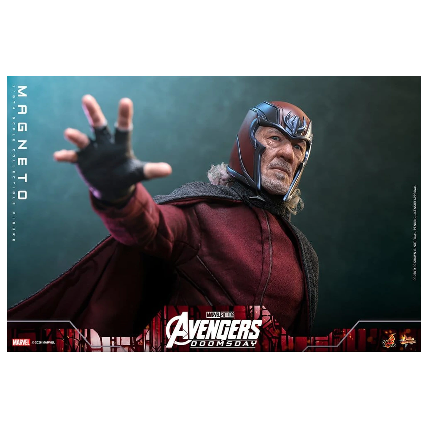 Avengers: Doomsday Movie Masterpiece figurina de actiune 1/6 Magneto 30 cm poza produsului