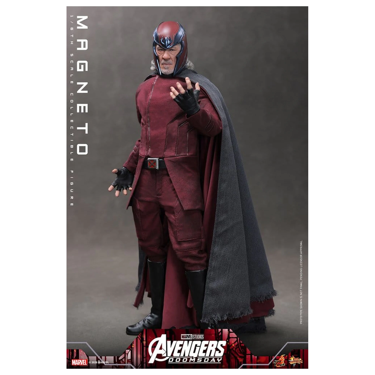 Avengers: Doomsday Movie Masterpiece figurina de actiune 1/6 Magneto 30 cm poza produsului