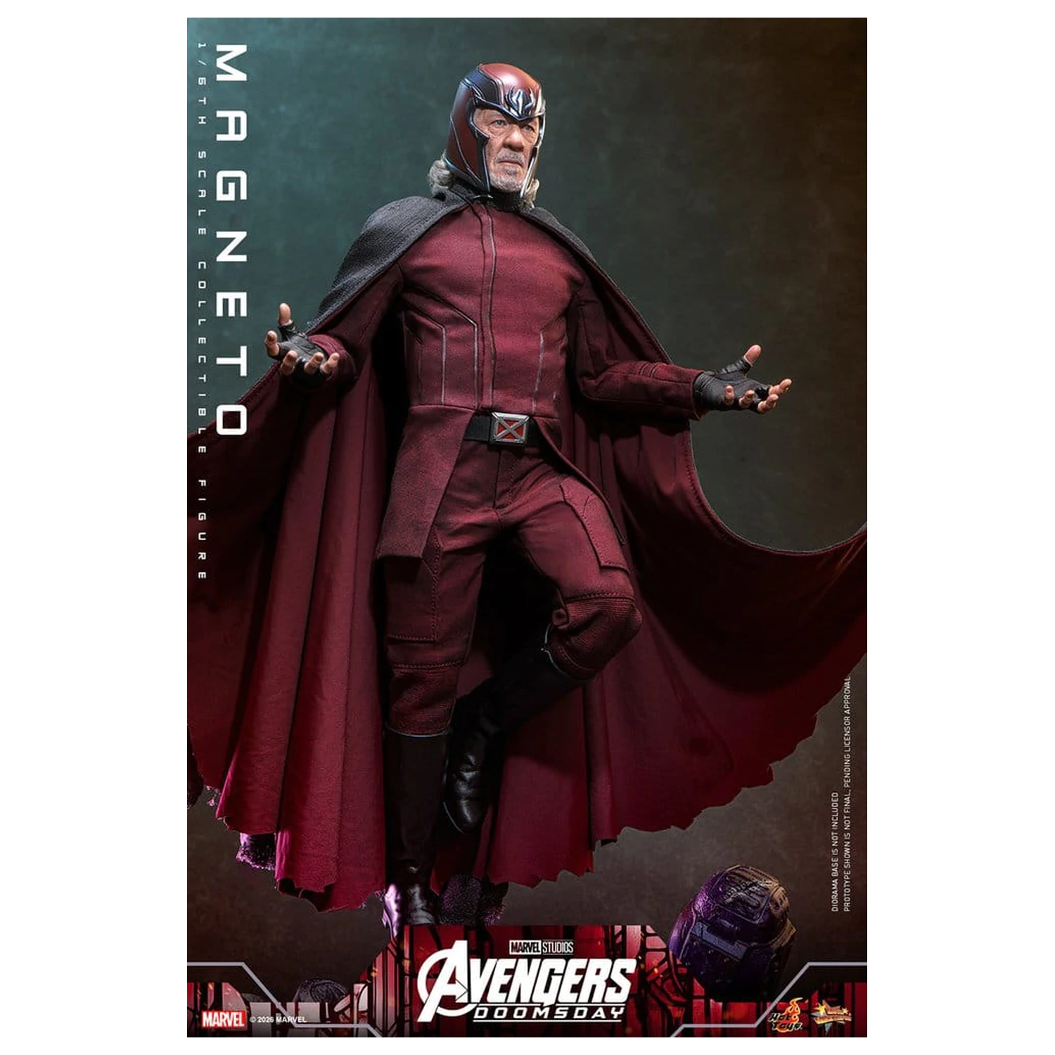 Avengers: Doomsday Movie Masterpiece figurina de actiune 1/6 Magneto 30 cm poza produsului