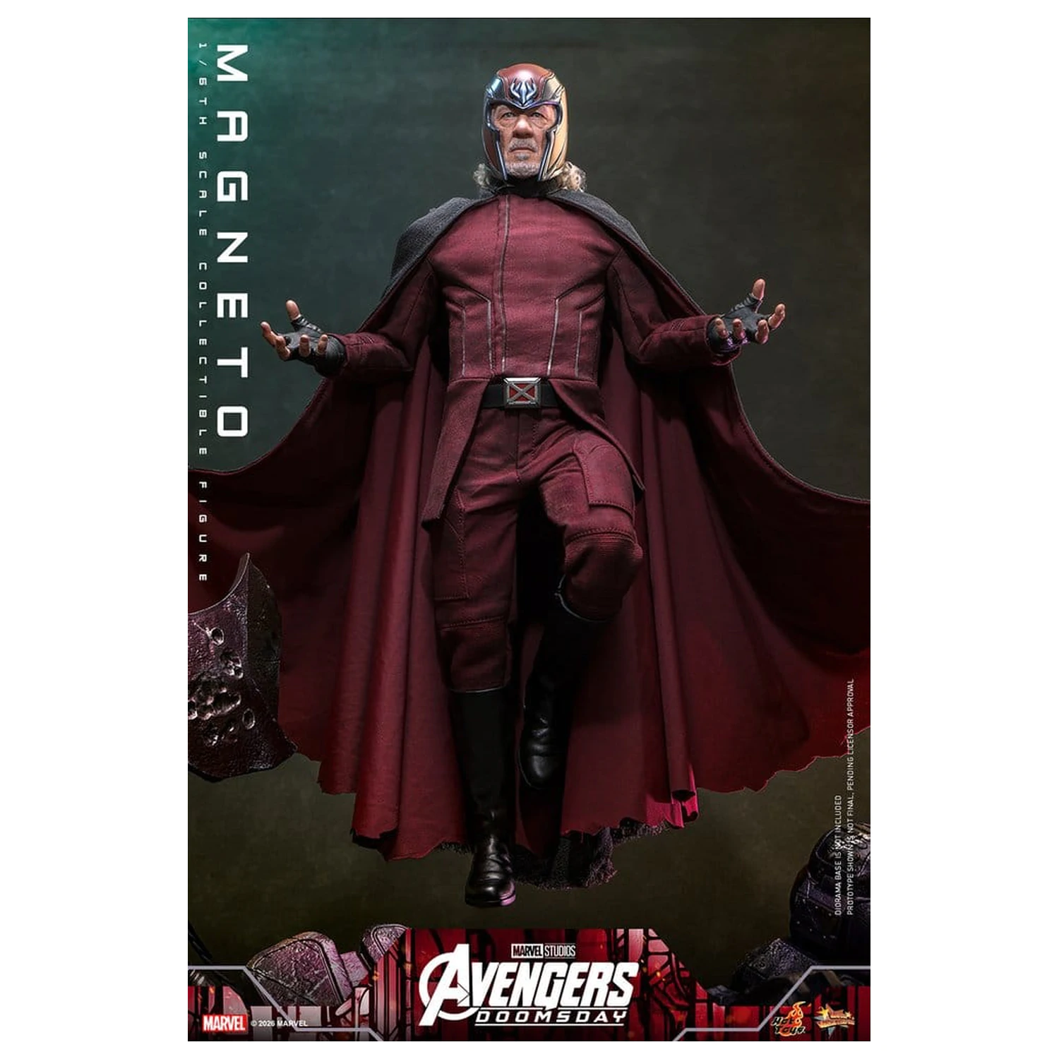 Avengers: Doomsday Movie Masterpiece figurina de actiune 1/6 Magneto 30 cm poza produsului