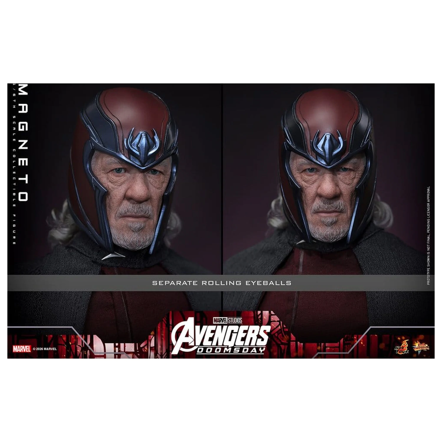 Avengers: Doomsday Movie Masterpiece figurina de actiune 1/6 Magneto 30 cm poza produsului