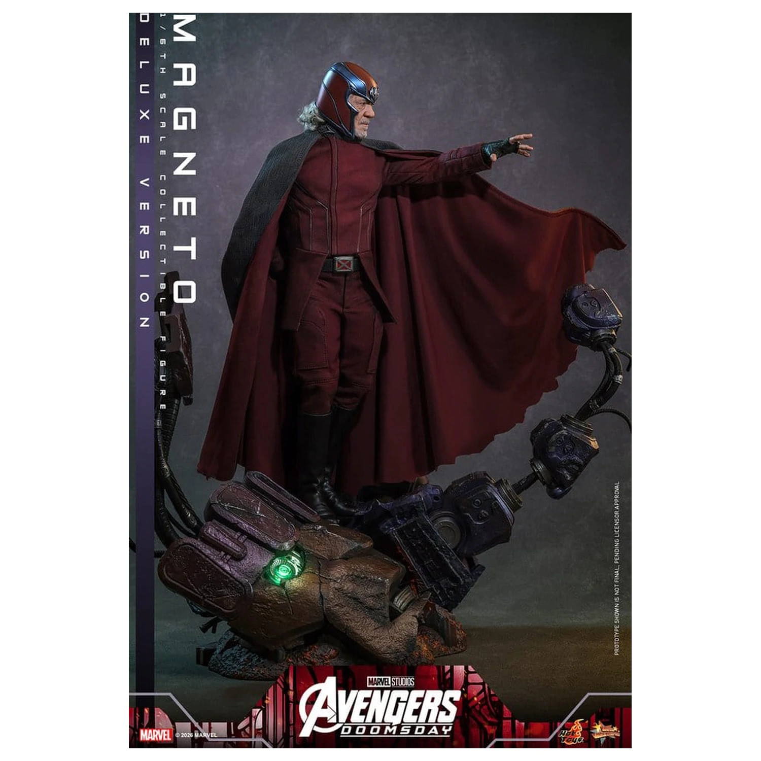 Avengers: Doomsday Movie Masterpiece figurina de actiune 1/6 Magneto (Deluxe Version) 30 cm poza produsului