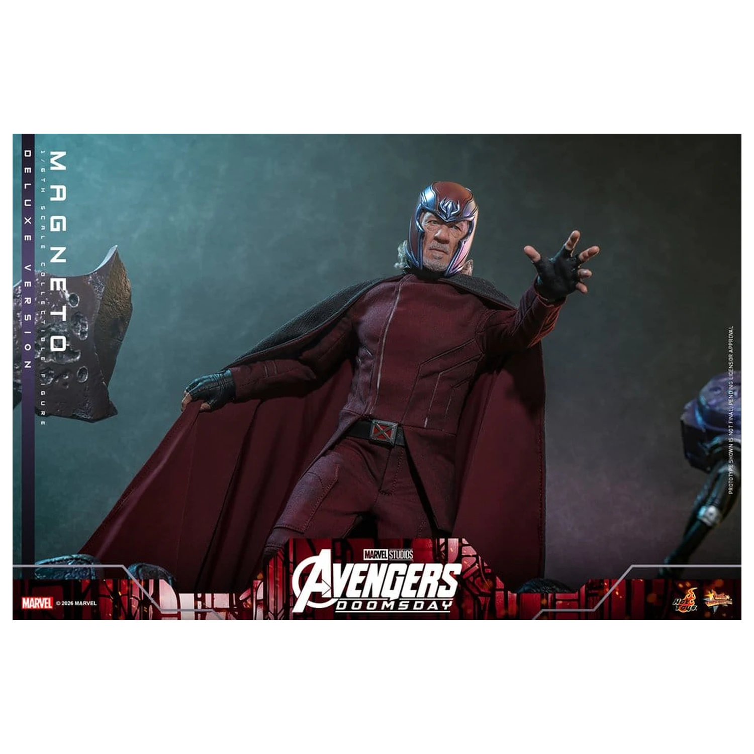 Avengers: Doomsday Movie Masterpiece figurina de actiune 1/6 Magneto (Deluxe Version) 30 cm poza produsului