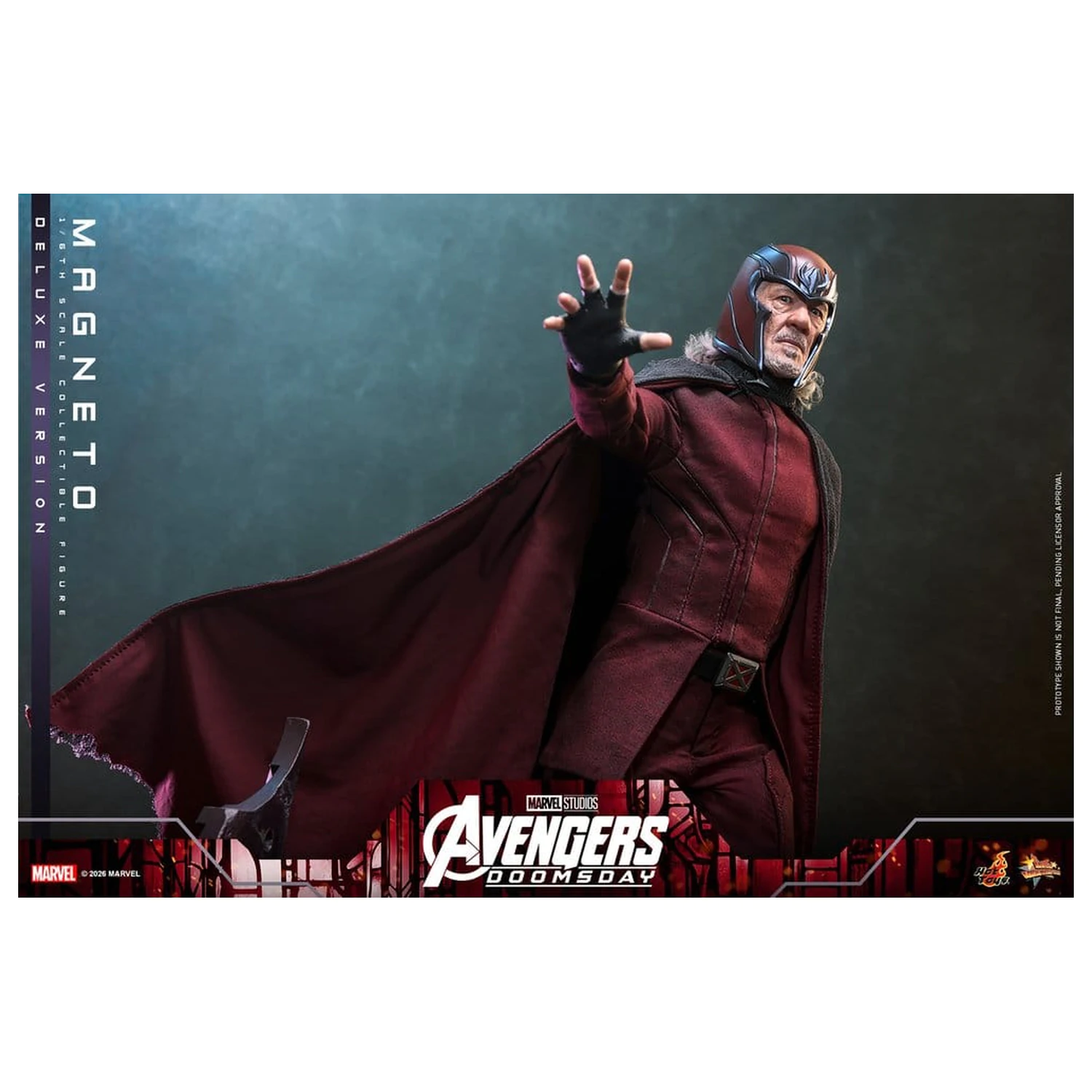 Avengers: Doomsday Movie Masterpiece figurina de actiune 1/6 Magneto (Deluxe Version) 30 cm poza produsului