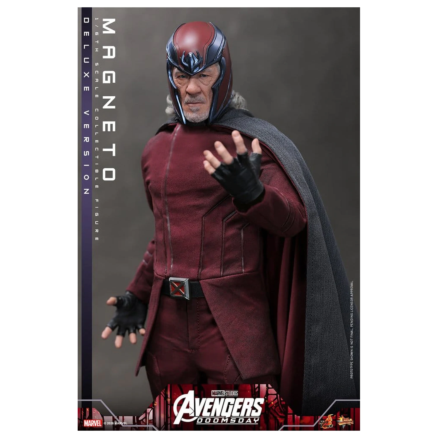Avengers: Doomsday Movie Masterpiece figurina de actiune 1/6 Magneto (Deluxe Version) 30 cm poza produsului