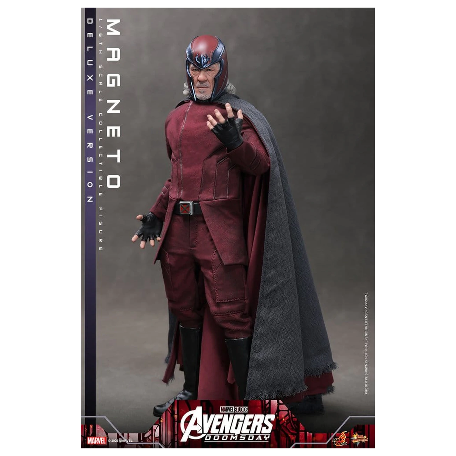 Avengers: Doomsday Movie Masterpiece figurina de actiune 1/6 Magneto (Deluxe Version) 30 cm poza produsului