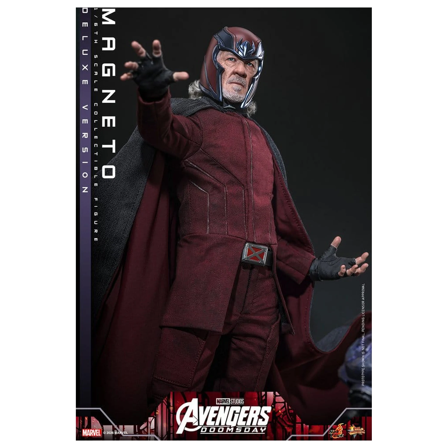 Avengers: Doomsday Movie Masterpiece figurina de actiune 1/6 Magneto (Deluxe Version) 30 cm poza produsului