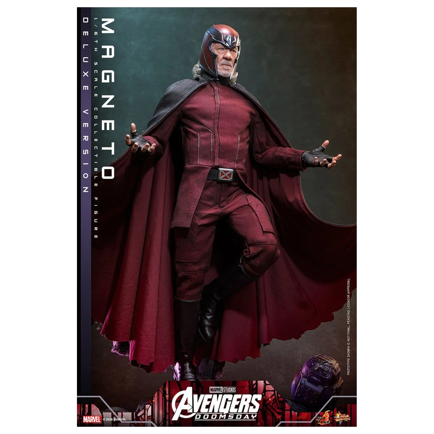 Avengers: Doomsday Movie Masterpiece figurina de actiune 1/6 Magneto (Deluxe Version) 30 cm poza produsului