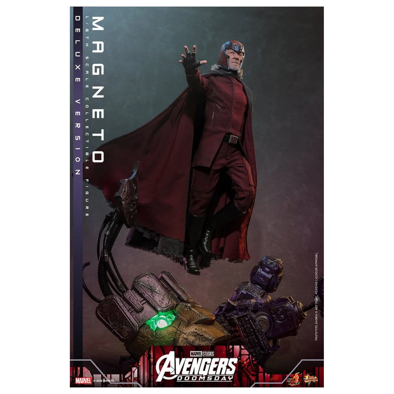 Avengers: Doomsday Movie Masterpiece figurina de actiune 1/6 Magneto (Deluxe Version) 30 cm poza produsului
