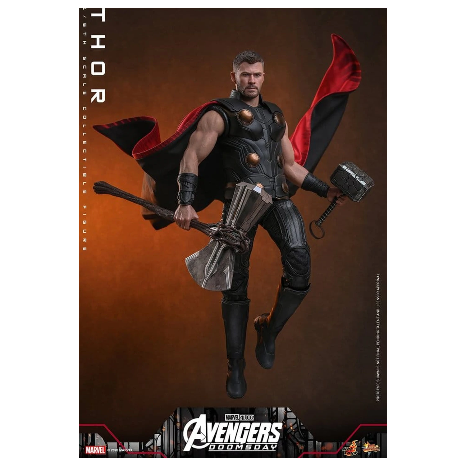 Avengers: Doomsday Movie Masterpiece figurina de actiune 1/6 Thor 32 cm poza produsului