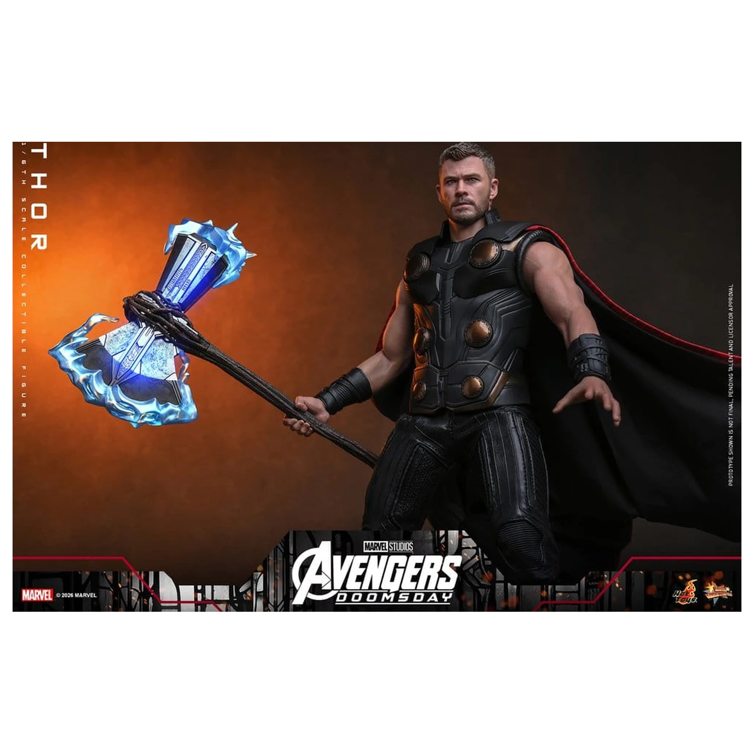 Avengers: Doomsday Movie Masterpiece figurina de actiune 1/6 Thor 32 cm poza produsului
