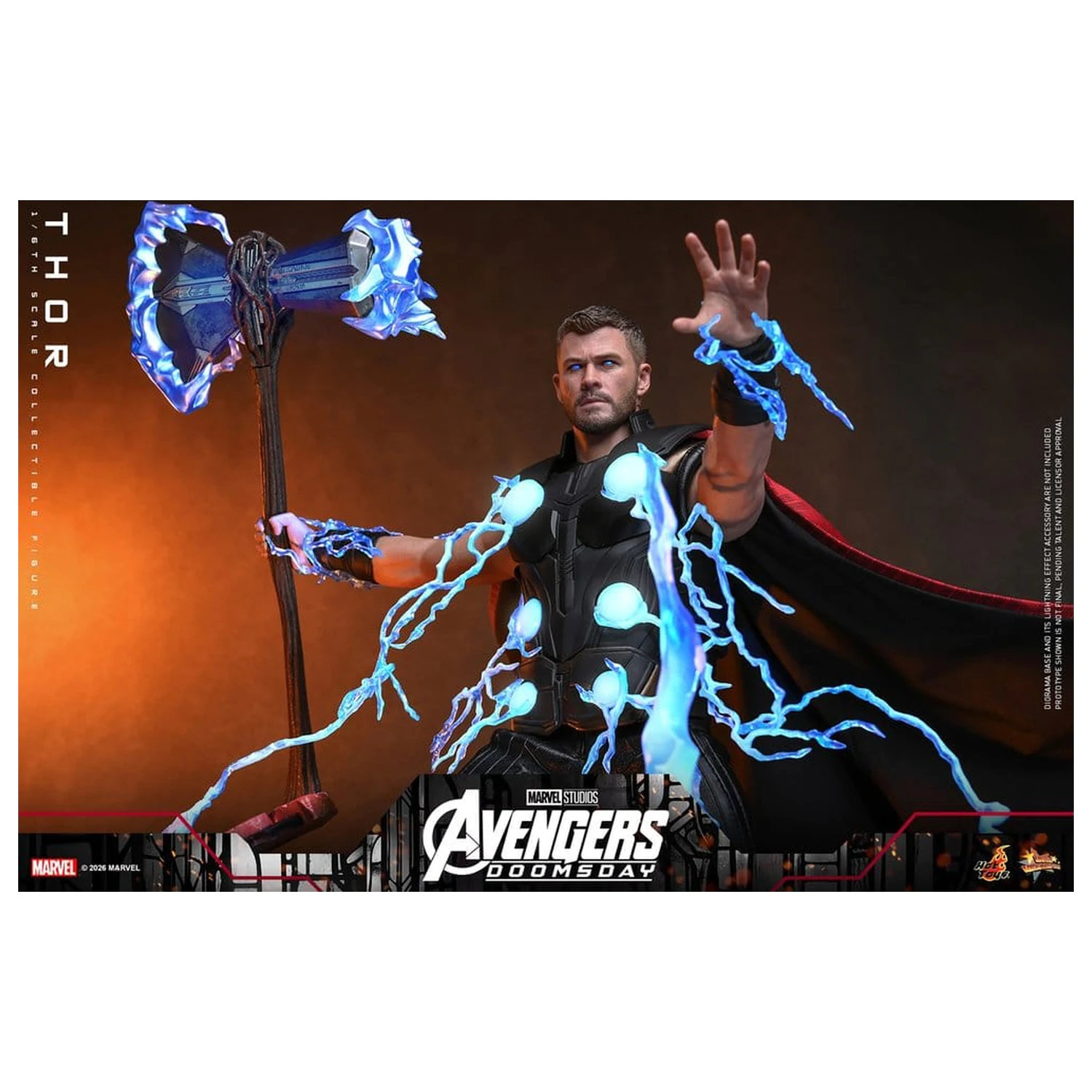 Avengers: Doomsday Movie Masterpiece figurina de actiune 1/6 Thor 32 cm poza produsului
