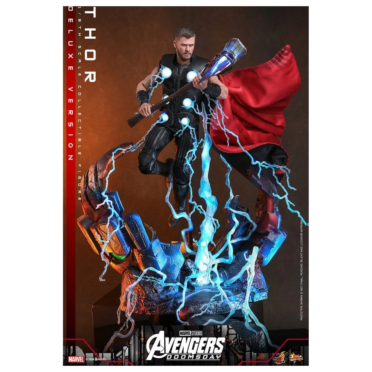 Avengers: Doomsday Movie Masterpiece figurina de actiune 1/6 Thor (Deluxe Version) 32 cm poza produsului