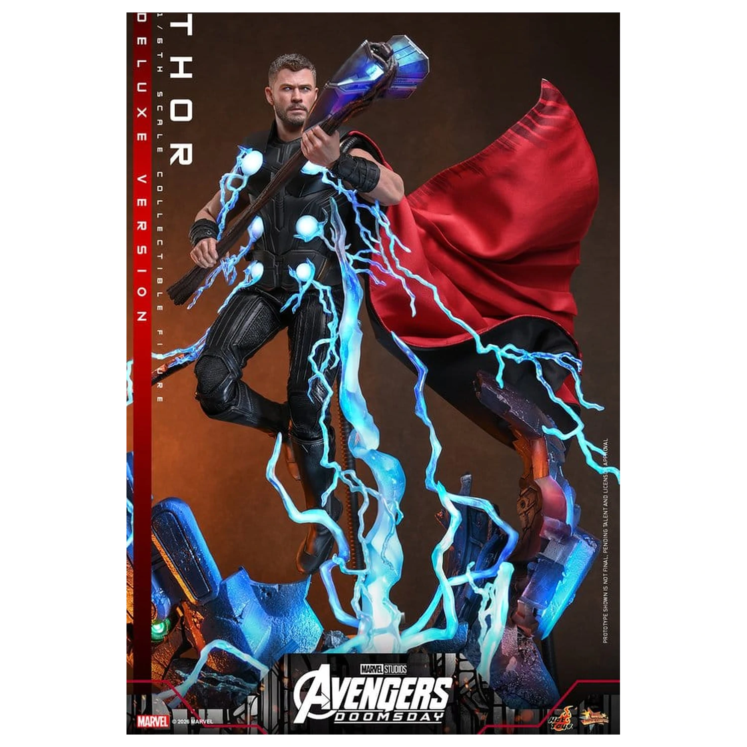 Avengers: Doomsday Movie Masterpiece figurina de actiune 1/6 Thor (Deluxe Version) 32 cm poza produsului