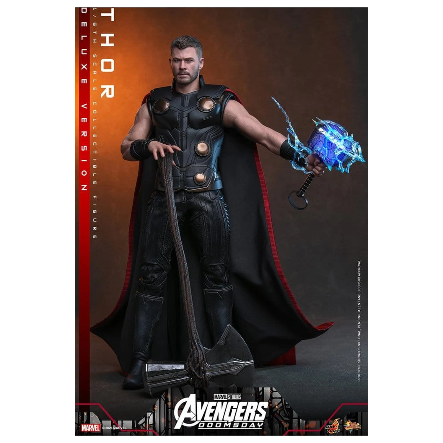 Avengers: Doomsday Movie Masterpiece figurina de actiune 1/6 Thor (Deluxe Version) 32 cm poza produsului