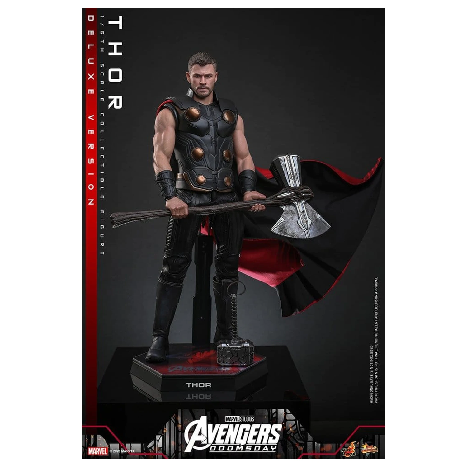 Avengers: Doomsday Movie Masterpiece figurina de actiune 1/6 Thor (Deluxe Version) 32 cm poza produsului
