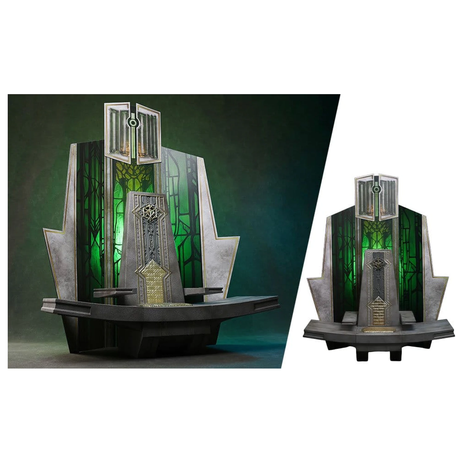 Avengers: Doomsday Movie Masterpiece figurina de actiune accesoriu 1/6 Doom's Throne 33 cm poza produsului